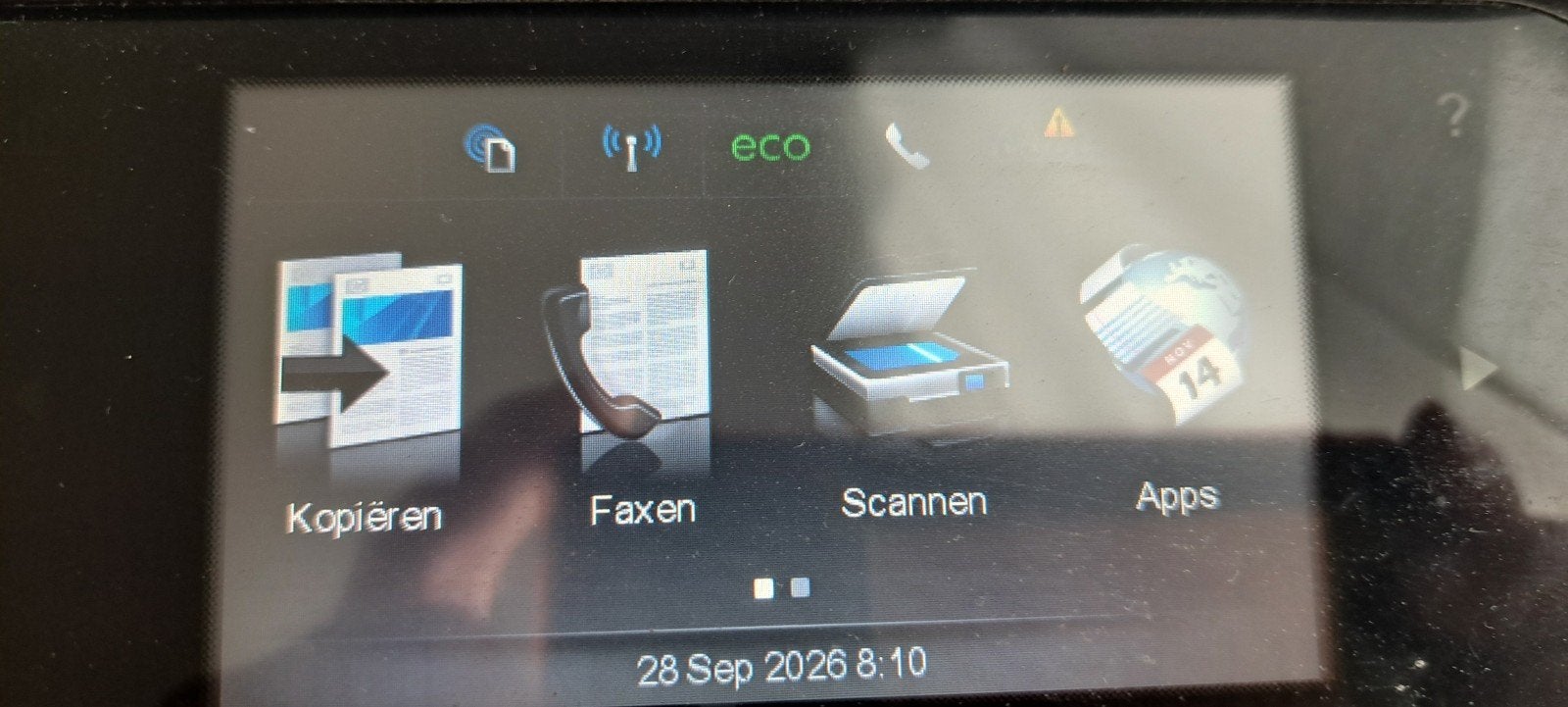 printer met melding zie laatste foto, Ophalen, Mailen, Hp officejet Pro 8600 Plus, Inkjetprinter