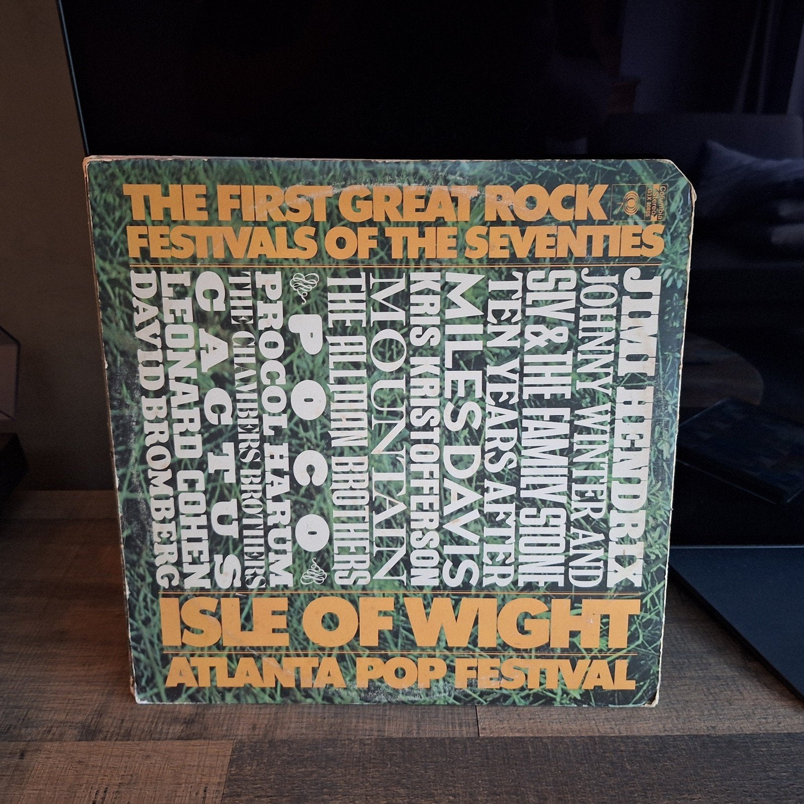 isle of wight atlanta pop festival, Gatefold hoes, Gebruikt, Ophalen of Verzenden, 12 inch