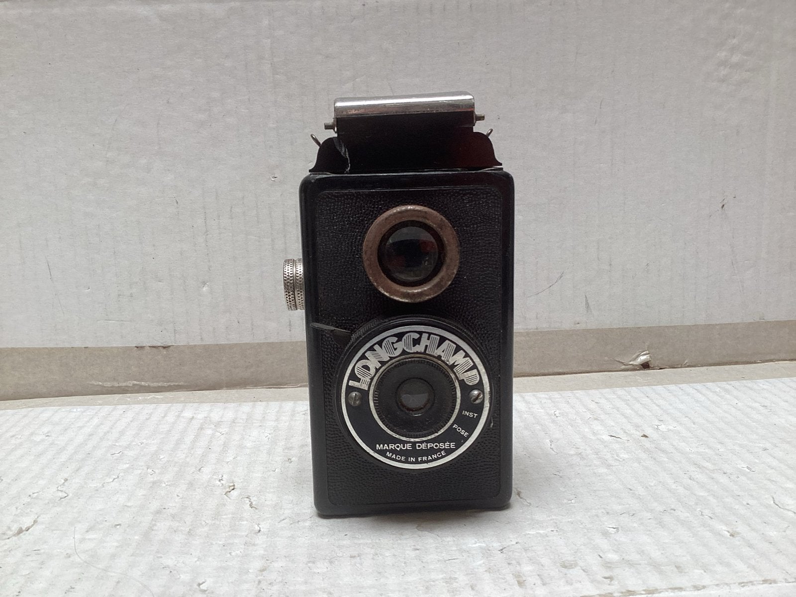 Antieke Longchamp camera, Ophalen, Voor 1940, Fototoestel