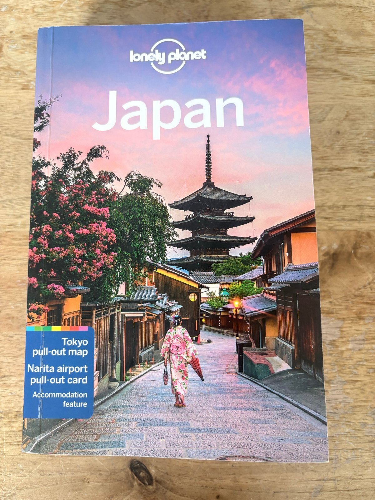 Lonely Planet Japan Reisgids met Tokyo kaart en metro kaart, Boeken, Reisgidsen, Lonely Planet, Ophalen of Verzenden, Zo goed als nieuw
