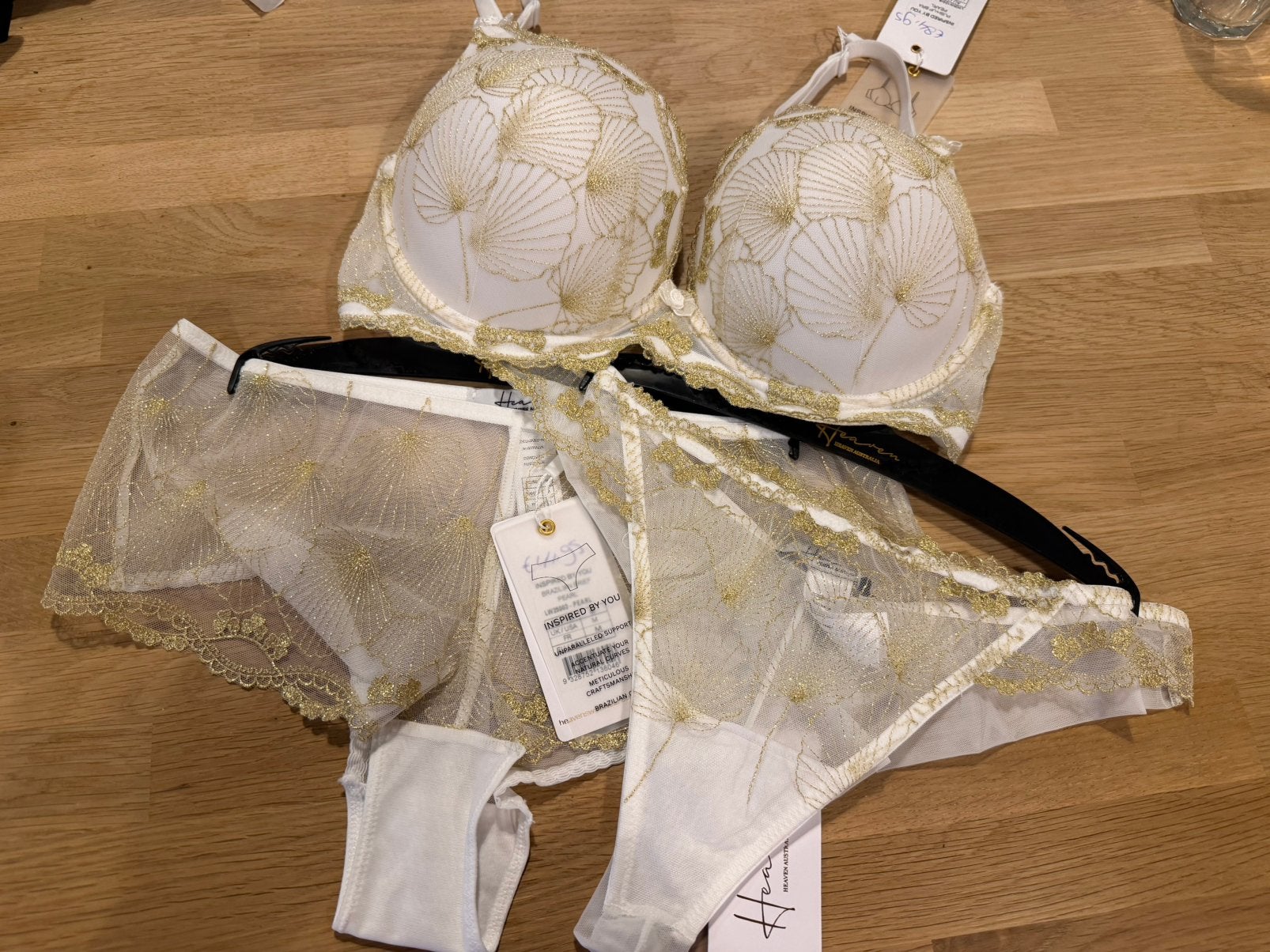 Heavenly bh 75E string, slip M NIEUW!! Bh €47,50, Ophalen of Verzenden, BH