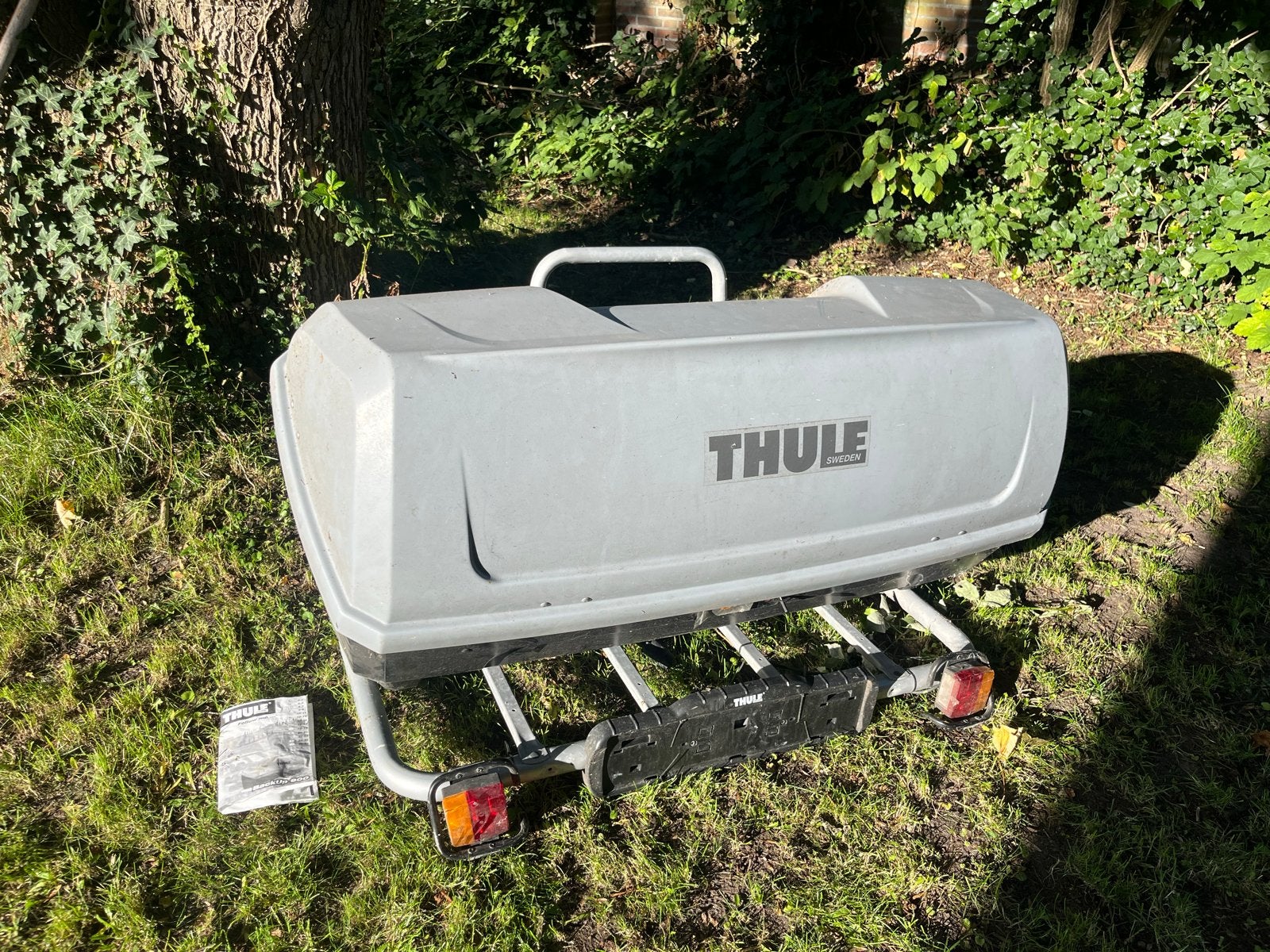 Thule BackUp 900 dakkoffer met fietsendrager, Auto diversen, Ophalen, Gebruikt