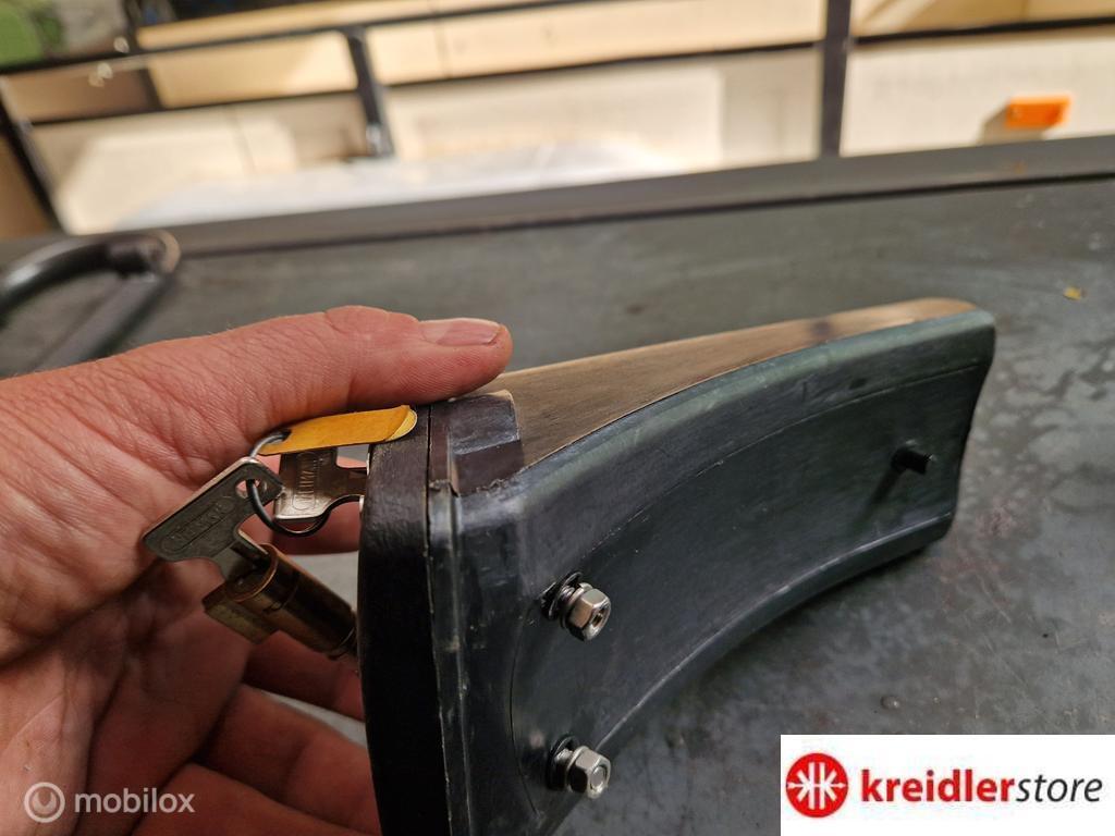 Kreidler gereedschapskastje incl Slotset stuurslot Neimann, Gebruikt, Kreidler, Ophalen of Verzenden, Kreidler