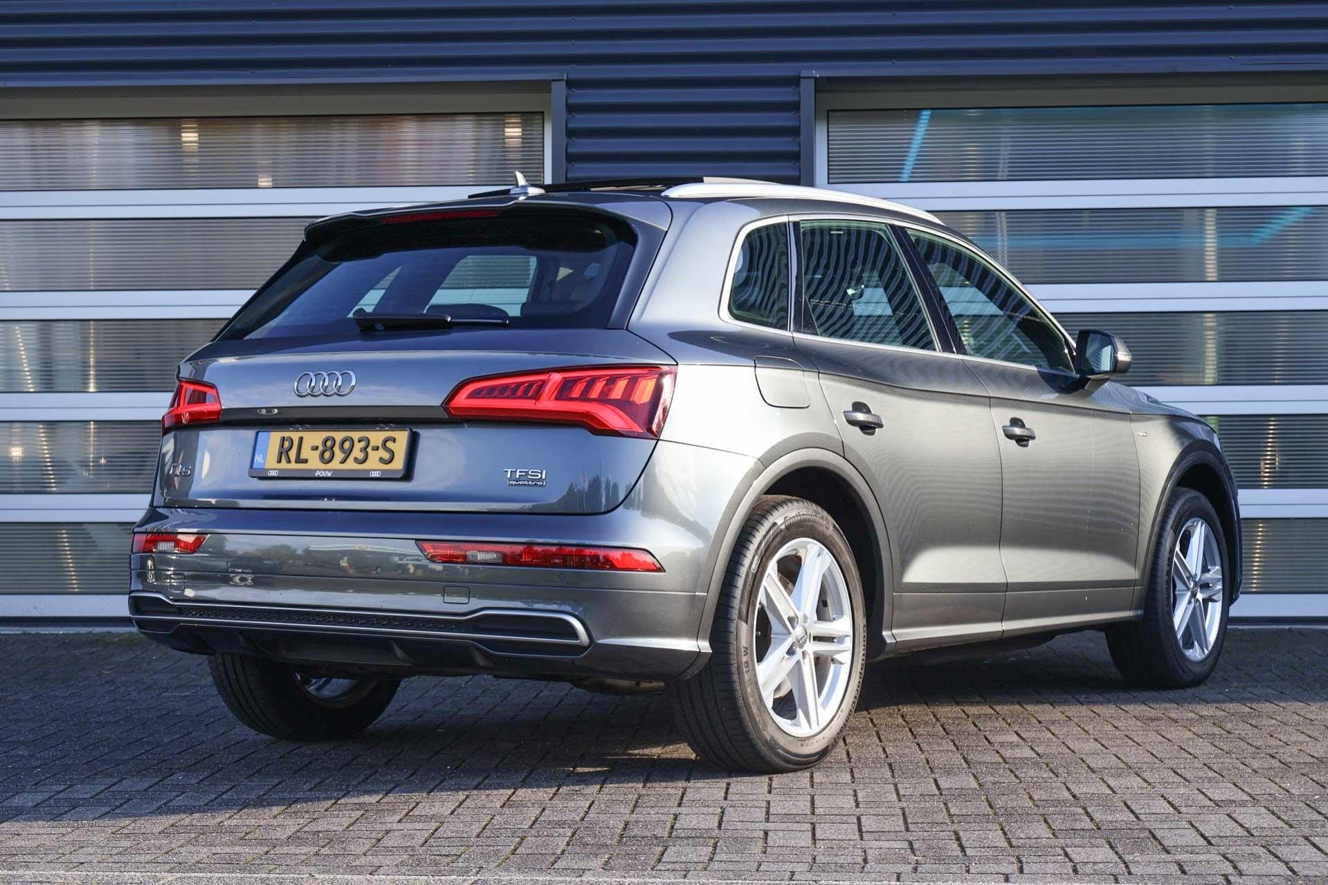 Audi Q5 2.0 TFSI 252pk quattro Sport | Luchtvering | Panoram, Auto's, Automaat, 12 maanden, Gebruikt, 4 cilinders