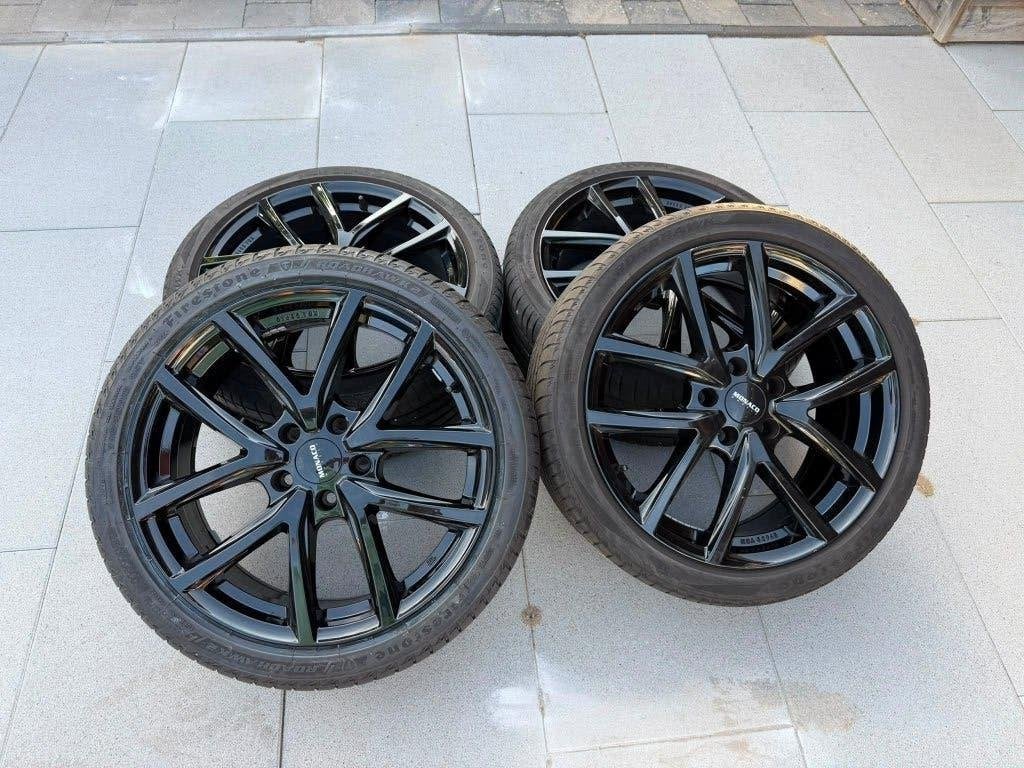 18 inch velgen Zomerbanden 225/40/18 Firestone, Auto-onderdelen, Banden en Velgen, Ophalen, 18 inch, Gebruikt, Banden en Velgen