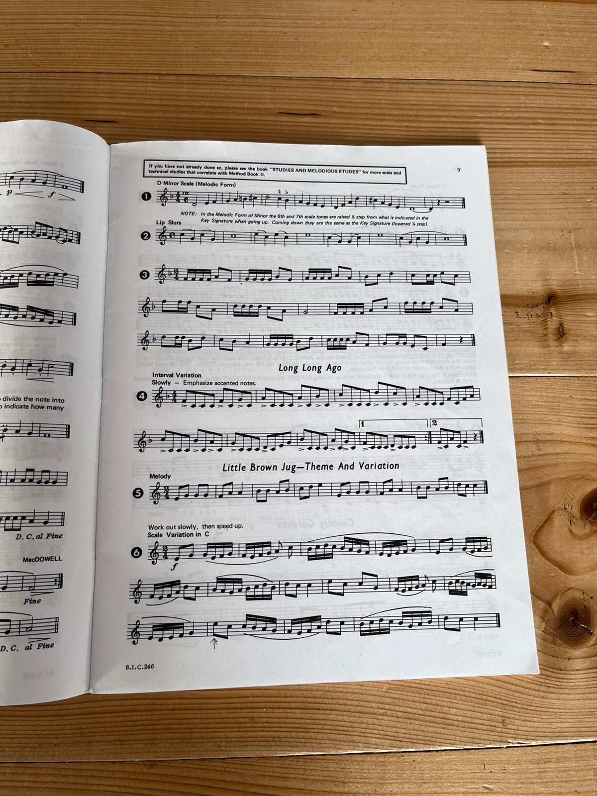 Cornet student, lesboek muziekboek trompet cornet bariton, Klassiek, Les of Cursus, Ophalen of Verzenden, Zo goed als nieuw