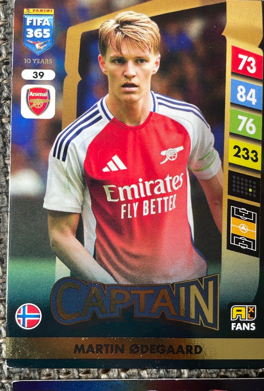 Panini FIFA 365 2024 Captain & Titan kaarten, Ophalen of Verzenden, Zo goed als nieuw, Meerdere kaarten