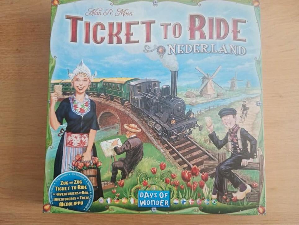 NIEUWE ONGEBRUIKTE ticket to ride Nederland, Ophalen of Verzenden, Nieuw