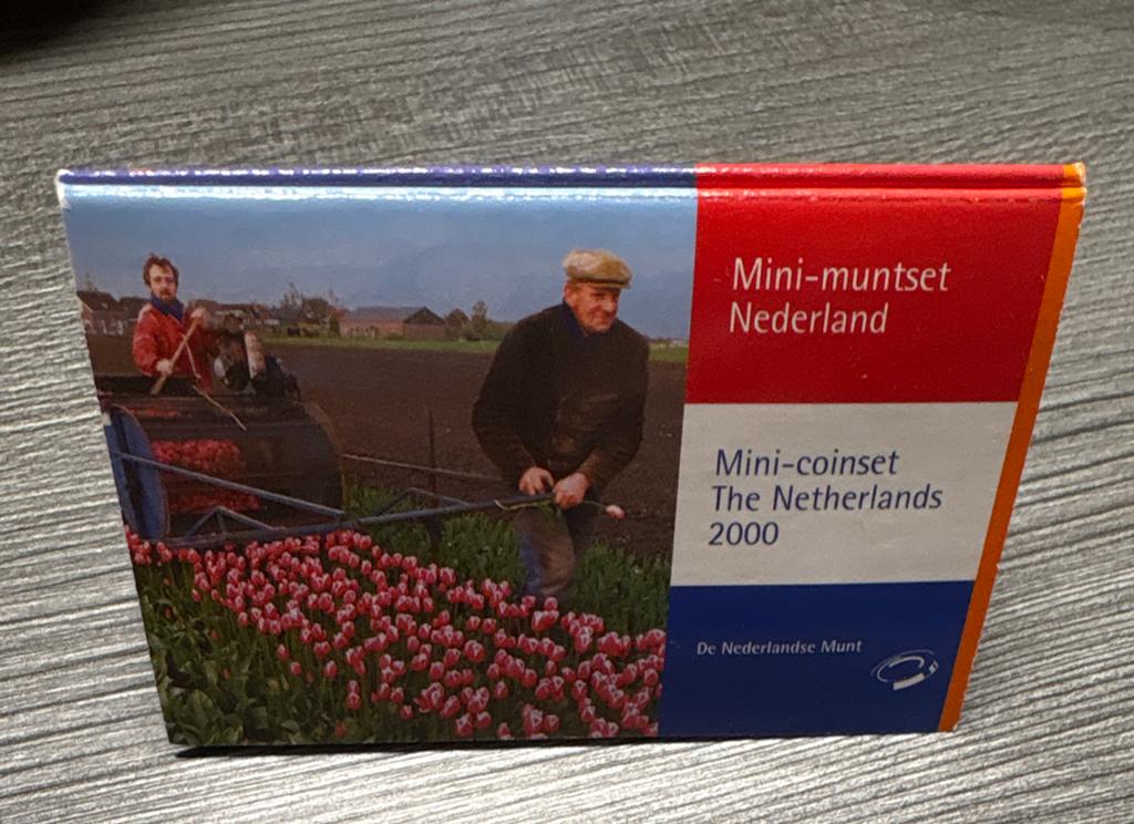 Mini-muntset Nederland 2000 - De Nederlandse Munt, Postzegels en Munten, Munten | Nederland, Ophalen of Verzenden, Koningin Beatrix