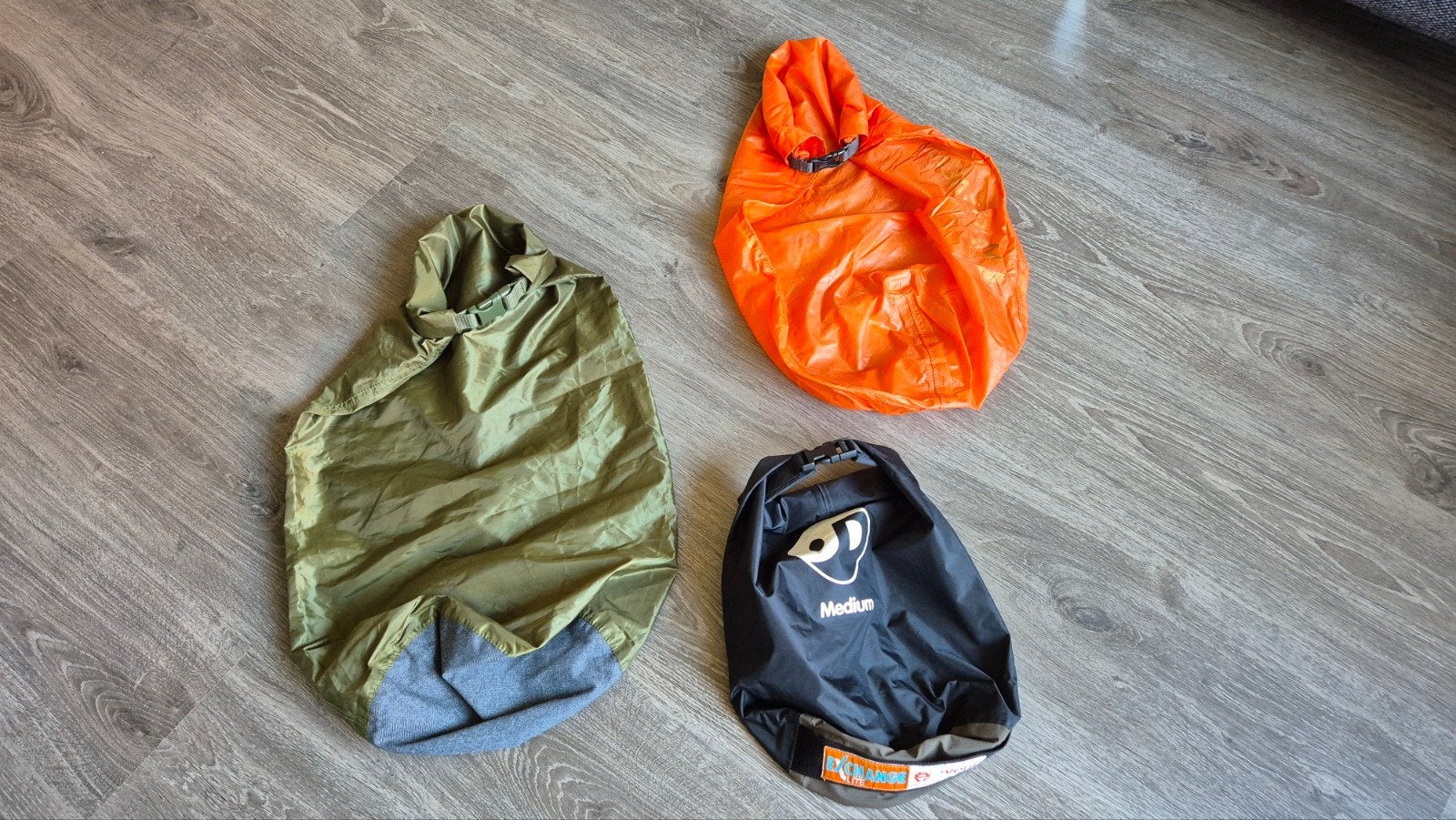 Te koop 3 dry bags. Waterdicht. Verschillende maten., Caravans en Kamperen, Ophalen of Verzenden