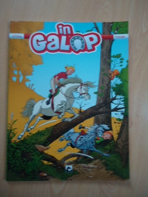 In Galop 1, Ponykamp. stripboek, Eén stripboek, Ophalen of Verzenden, Zo goed als nieuw