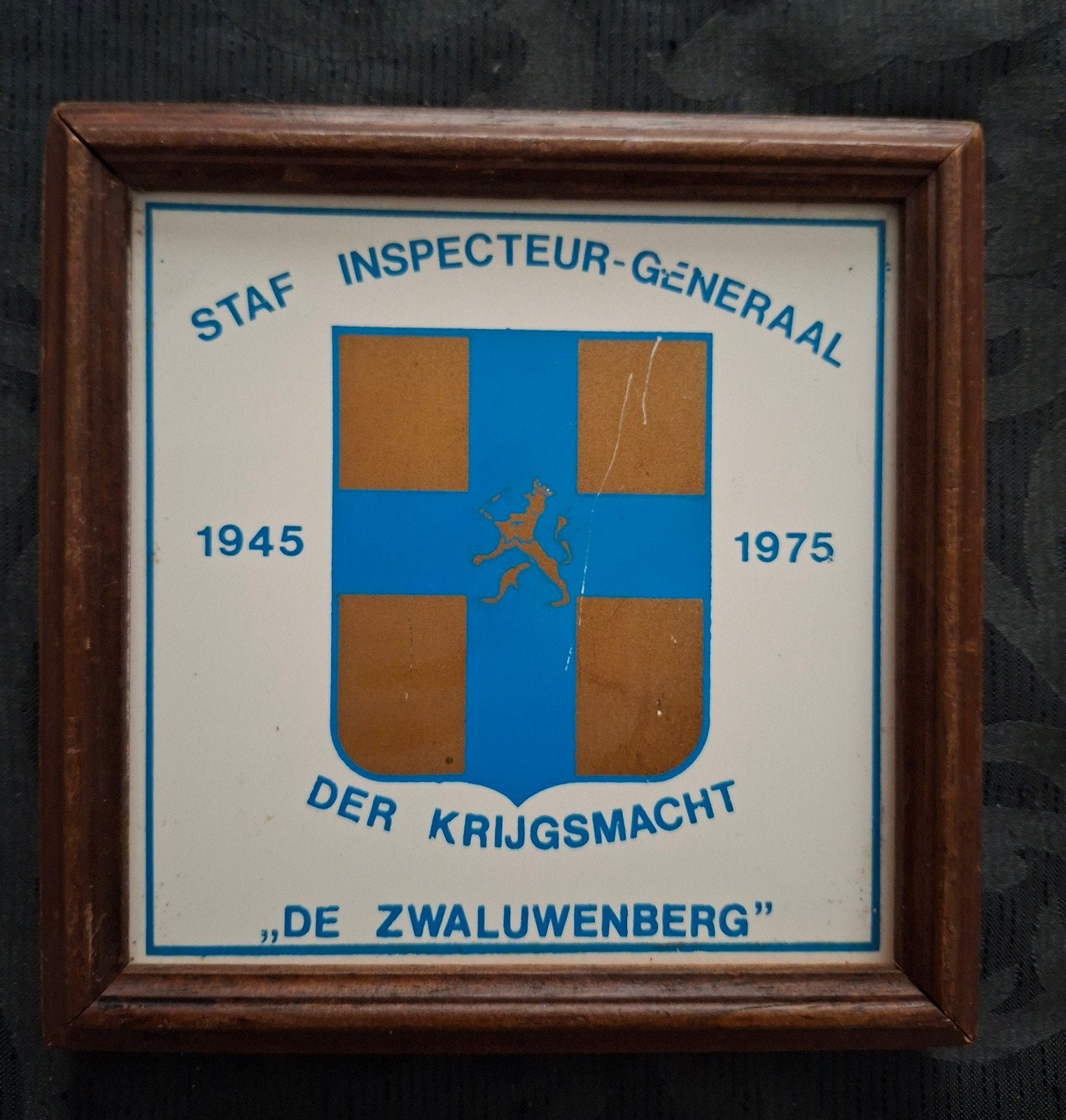 Staf inspecteur Generaal der Krijgsmacht, tegel, Verzenden, Landmacht, Nederland