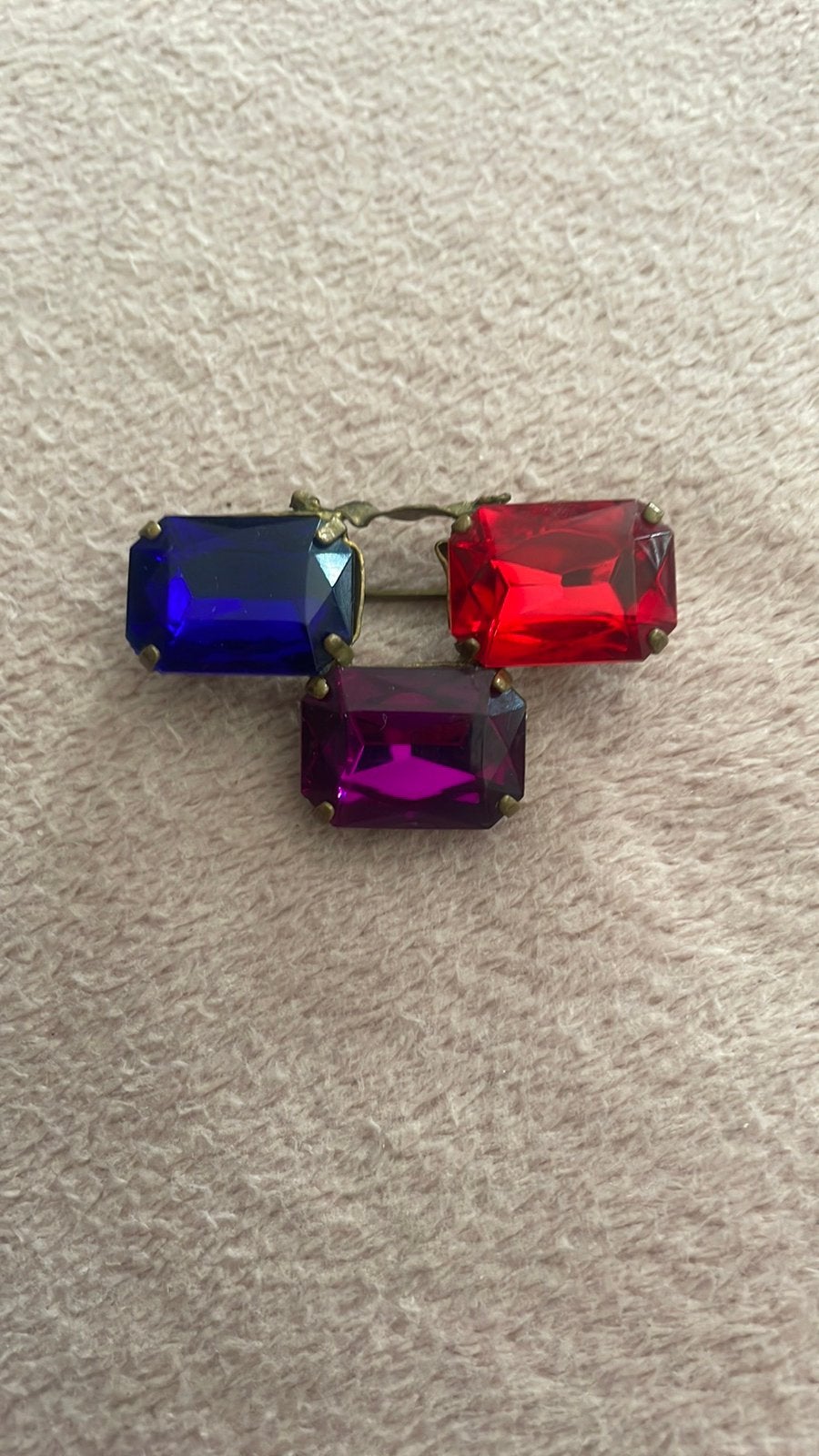 Vintage broche, Ophalen of Verzenden, Zo goed als nieuw, Zwart, Overige materialen