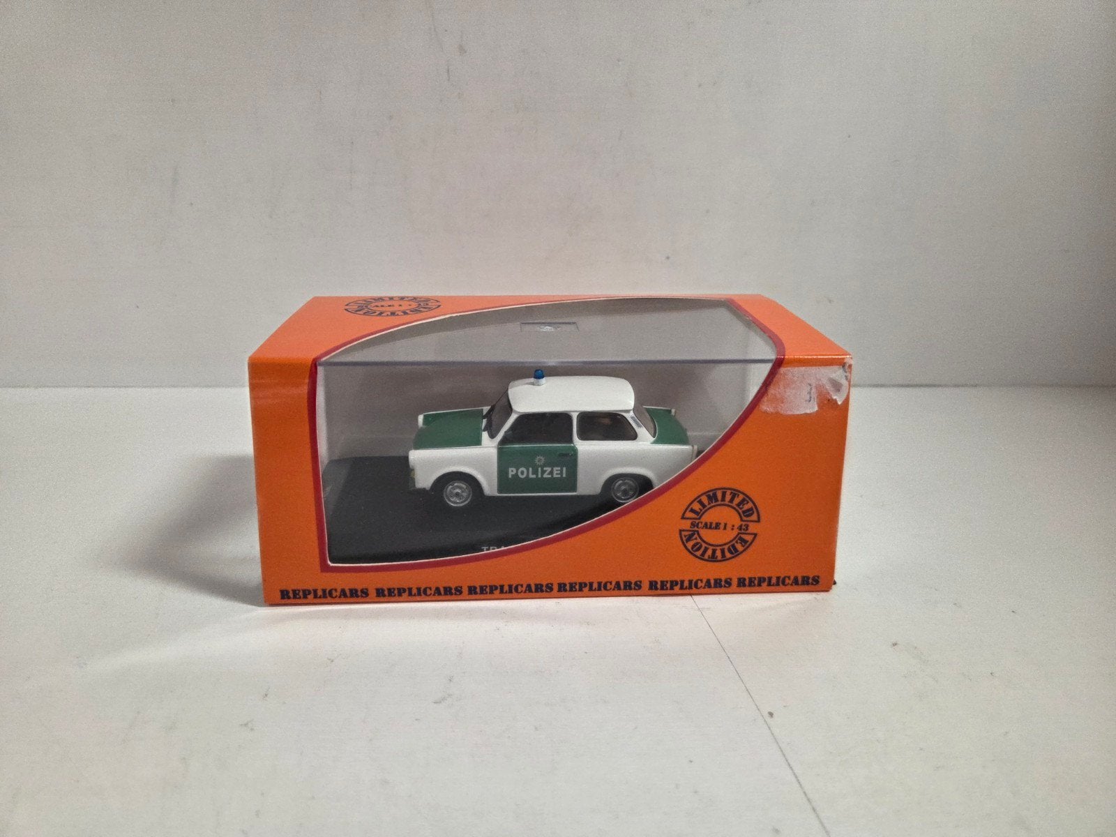 Replicars Trabant Polizei 1960 limited 999 pcs, Overige merken, Auto, ., Ophalen of Verzenden
