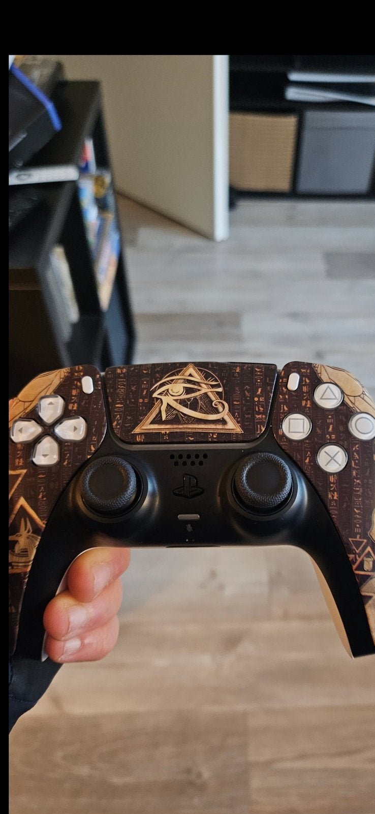Modded ps5 controller rapid fire amper gebruikt, Ophalen of Verzenden, Zo goed als nieuw
