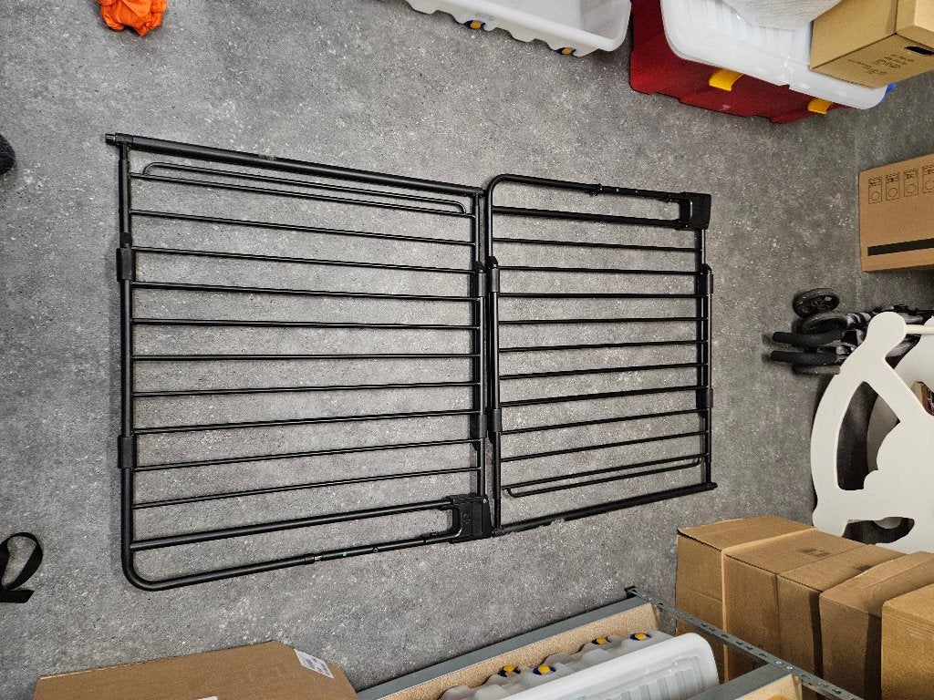 2 traphekjes A3 Baby & Kids SafetyDoor 75,5-116 cm, Ophalen, Zo goed als nieuw, Metaal of IJzer, Schroefhekje