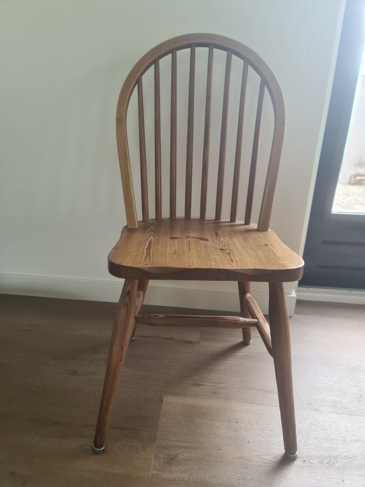6 Troubadour stoelen, zithoogte 44 cm, Gebruikt, Bruin, Ophalen of Verzenden, Vijf, Zes of meer stoelen