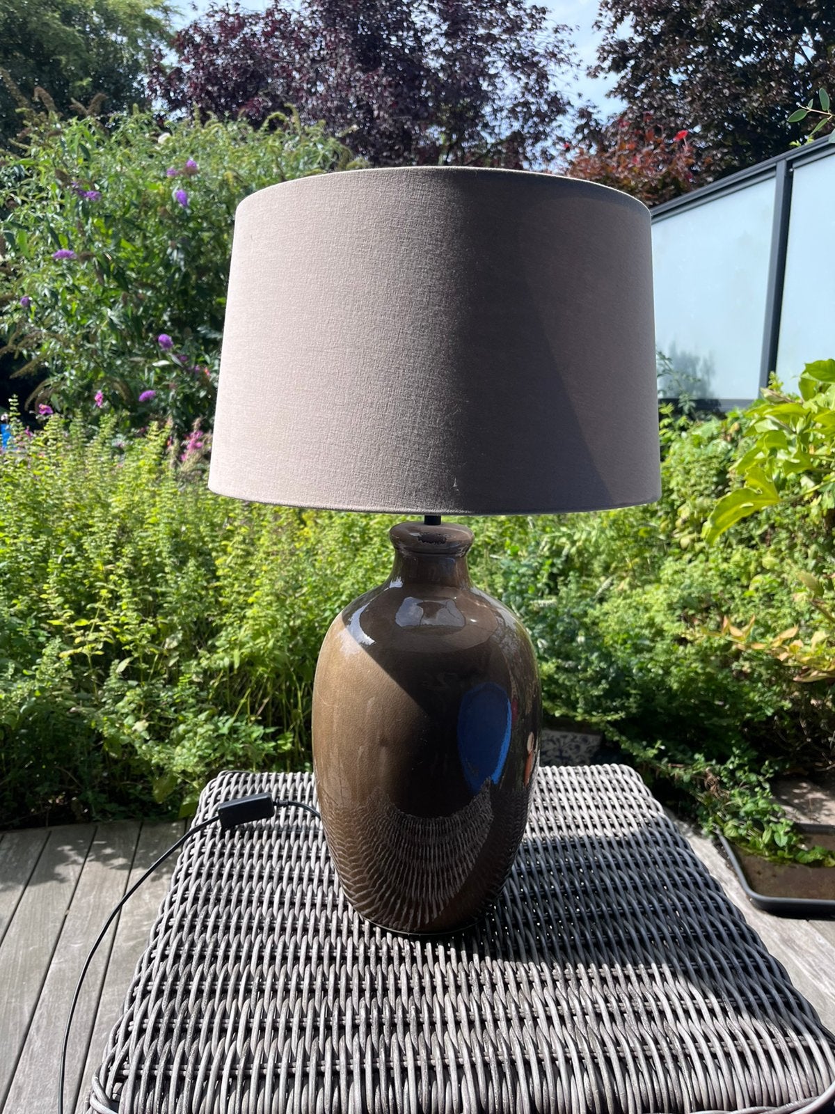 Grote Tafellamp Riverdale 65cm, Huis en Inrichting, Ophalen, Zo goed als nieuw, Tafellamp