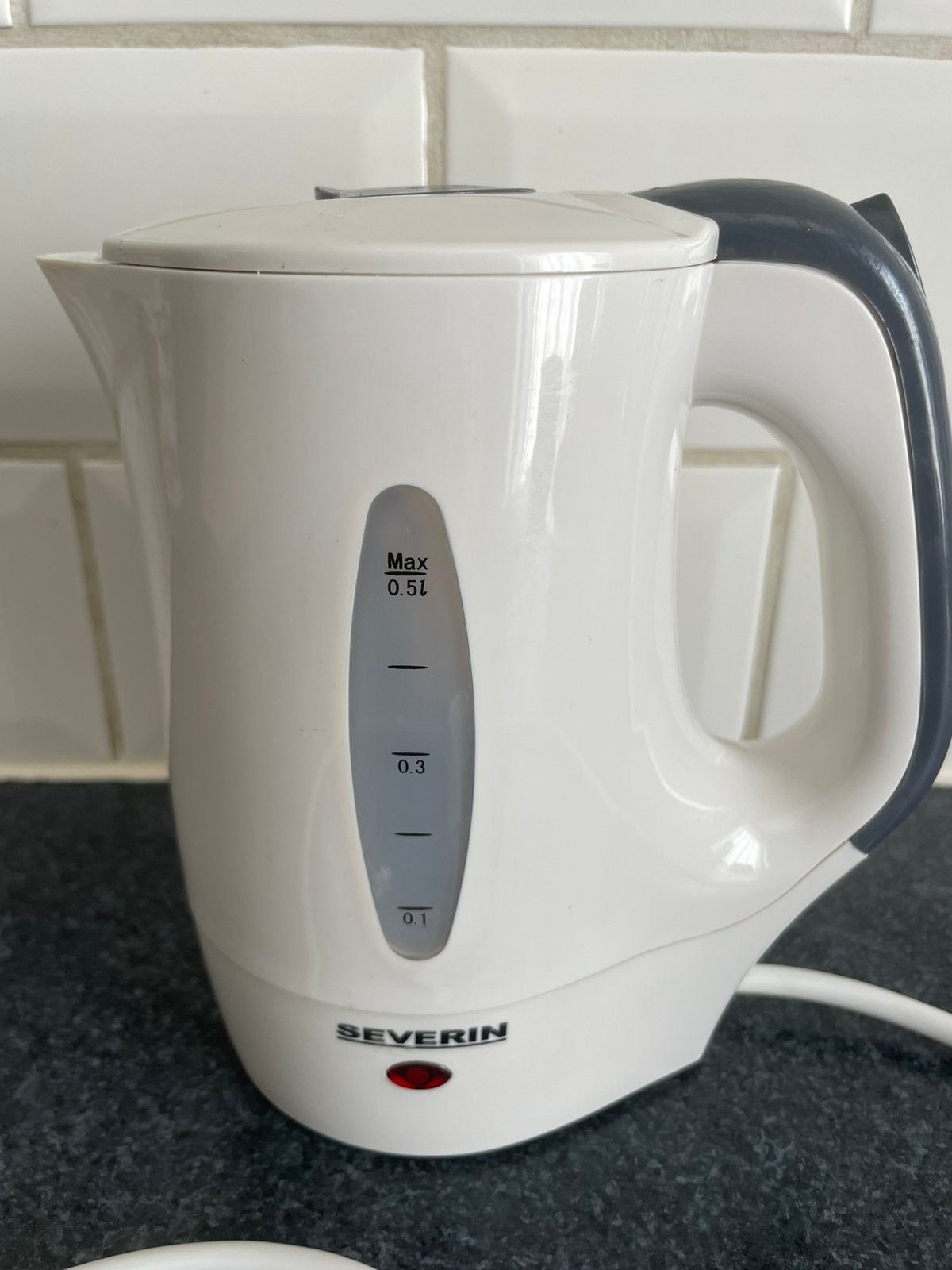 Severin WK3644 Reiswaterkoker 110-230V 600W, Caravans en Kamperen, Ophalen, Gebruikt