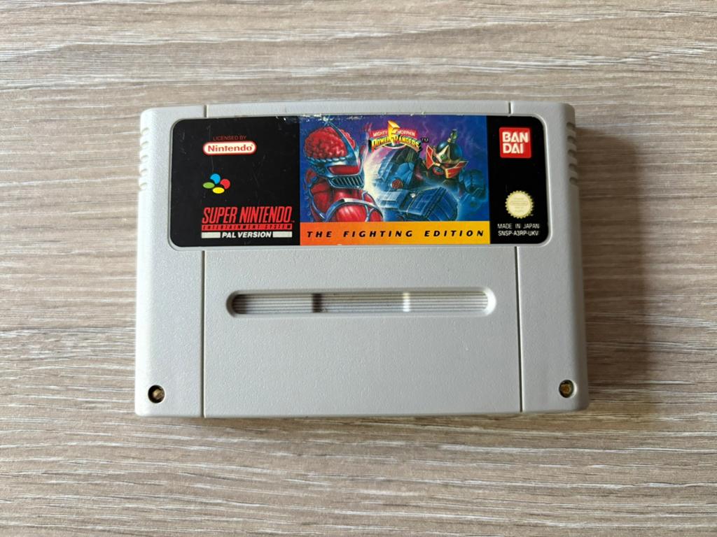 Power Rangers The Fighting Edition voor de Super Nintendo, 1 speler, Ophalen of Verzenden, Vechten, Vanaf 3 jaar