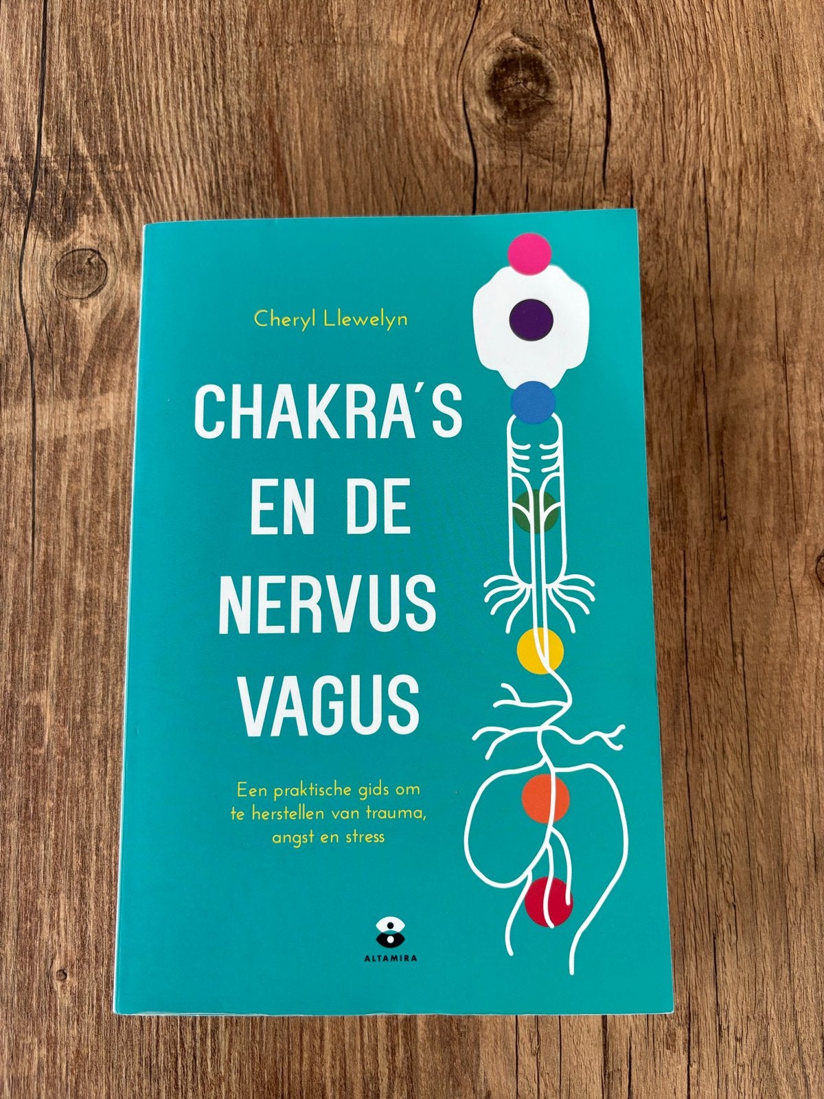 Chakra's en de Nervus Vagus - Cheryl Llewelyn, Ophalen of Verzenden, Zo goed als nieuw, Spiritualiteit algemeen, Instructieboek