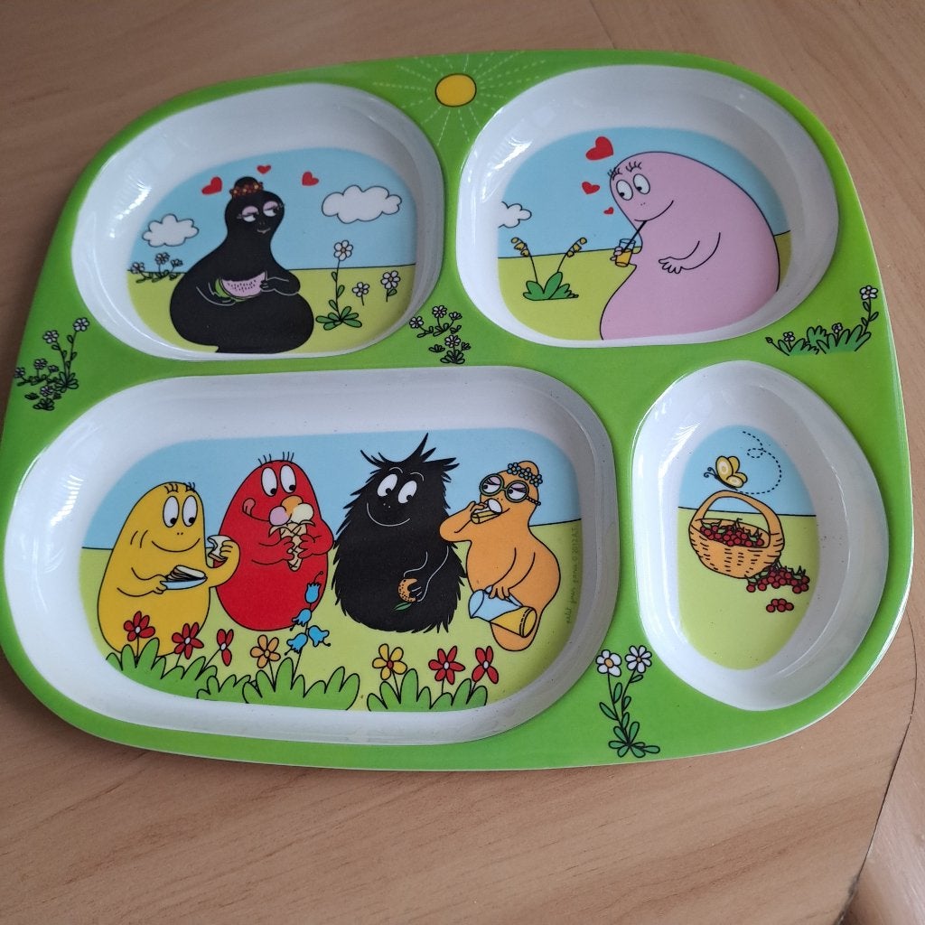 Barbapapa vakjesbord, Huis en Inrichting, Overige materialen, Ophalen of Verzenden, Zo goed als nieuw, Bord(en)