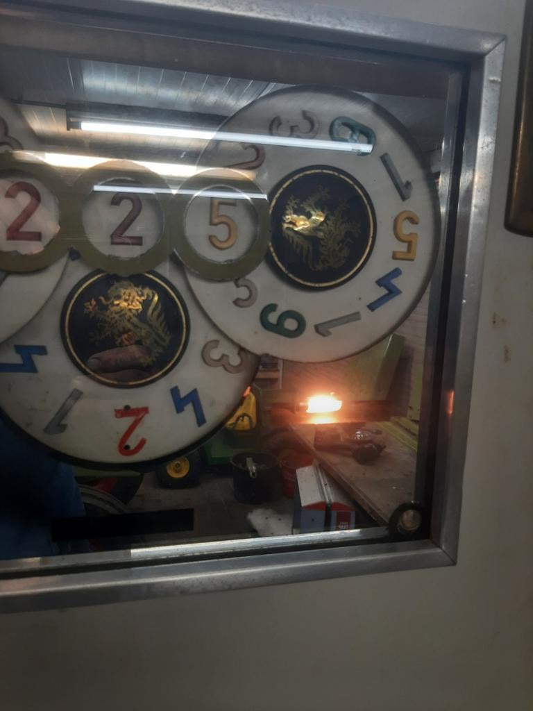 Rotamint gokkast uit 1957, Verzamelen, Automaten | Gokkasten en Fruitautomaten, Ophalen, Gebruikt