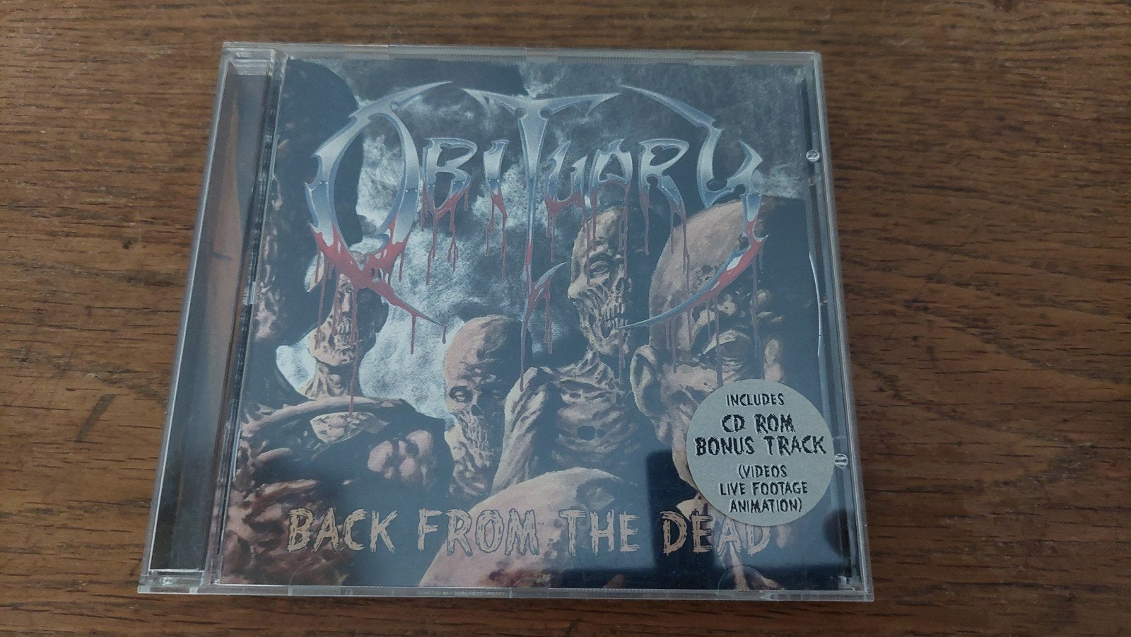 Obituary, back from the dead. Krasvrij., Cd's en Dvd's, Verzenden, Gebruikt, Death metal