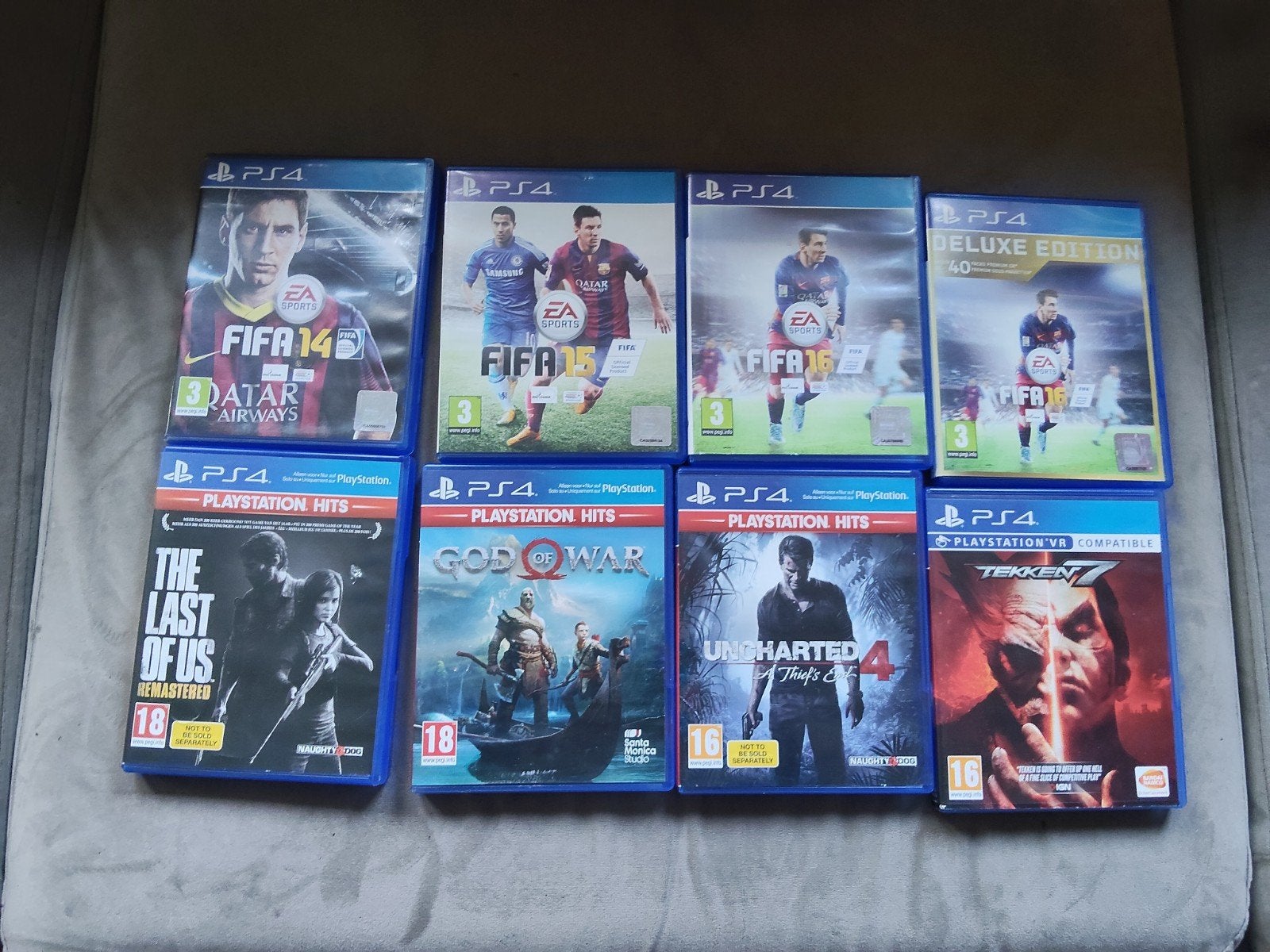 PS4 Games, Spelcomputers en Games, Ophalen, Gebruikt, Sport, Vanaf 18 jaar