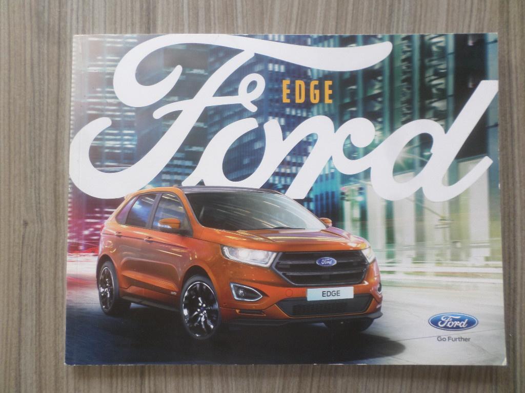 Ford Edge Brochure, Ophalen of Verzenden, Zo goed als nieuw, Ford