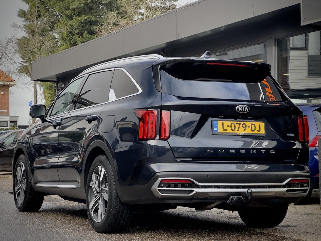 Kia Sorento 1.6 T-GDI AUT6 HYBRID 7PERS EXECUTIVE-LINE PANOD, Auto's, Kia, Gebruikt, 4 cilinders, Blauw, 1758 kg