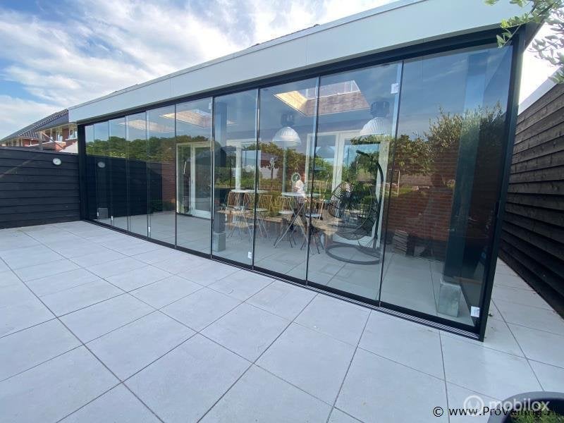 Online Veiling: Compleet Glazen schuifdeursysteem 7 deurs..., Tuin en Terras, Overkappingen, Nieuw