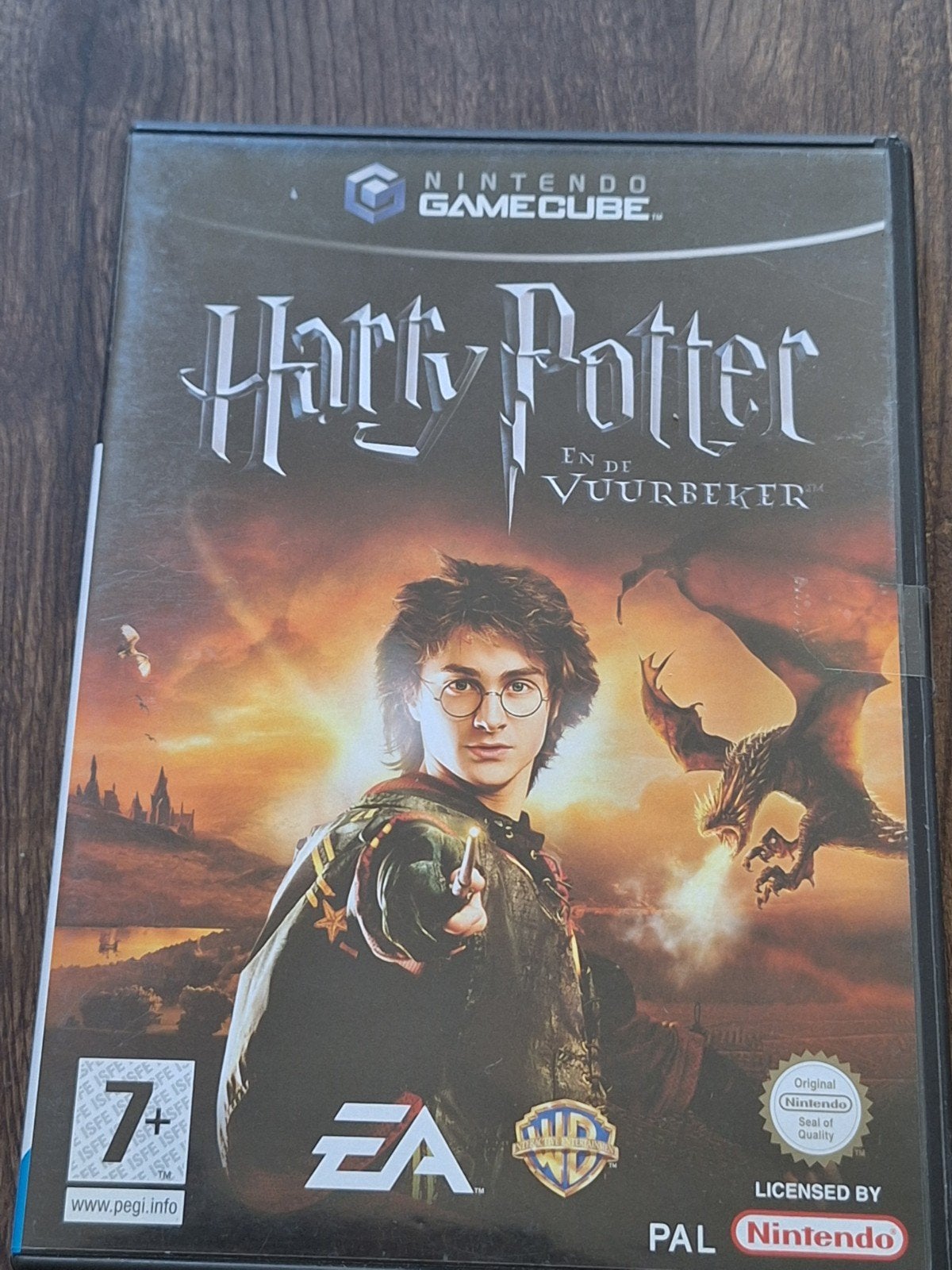 harry potter en de vuurbeker gamecube, Spelcomputers en Games, Games | Nintendo GameCube, Avontuur en Actie, 1 speler, Ophalen of Verzenden