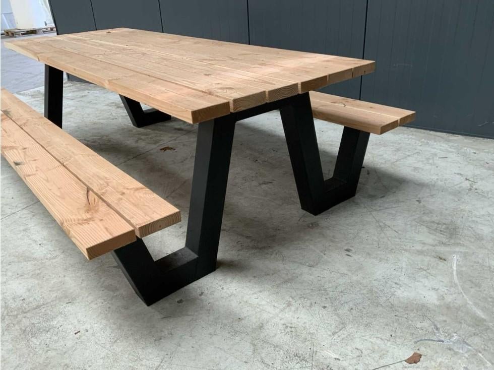 Pickniktafel, tuintafel, Douglas hout. Nieuw. OP = OP!!!, Ophalen, Nieuw, Rechthoekig, Hout