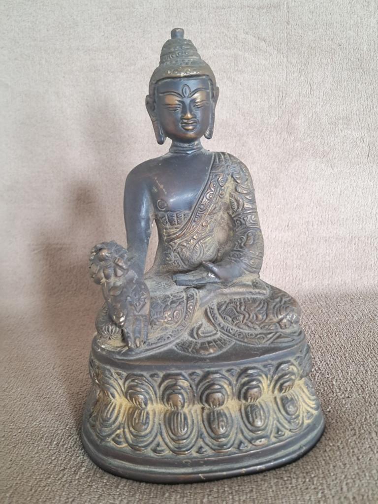 Bronzen Shiva 23 cm, Ophalen of Verzenden