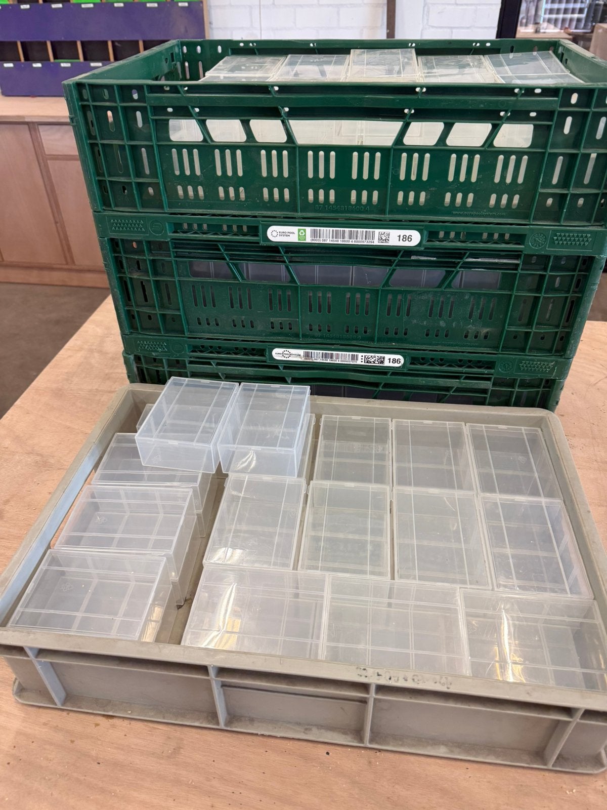 magazijnbakjes bewaarbakjes magazijn bakjes afsluitbaar, Minder dan 35 cm, Minder dan 50 cm, Ophalen of Verzenden, A