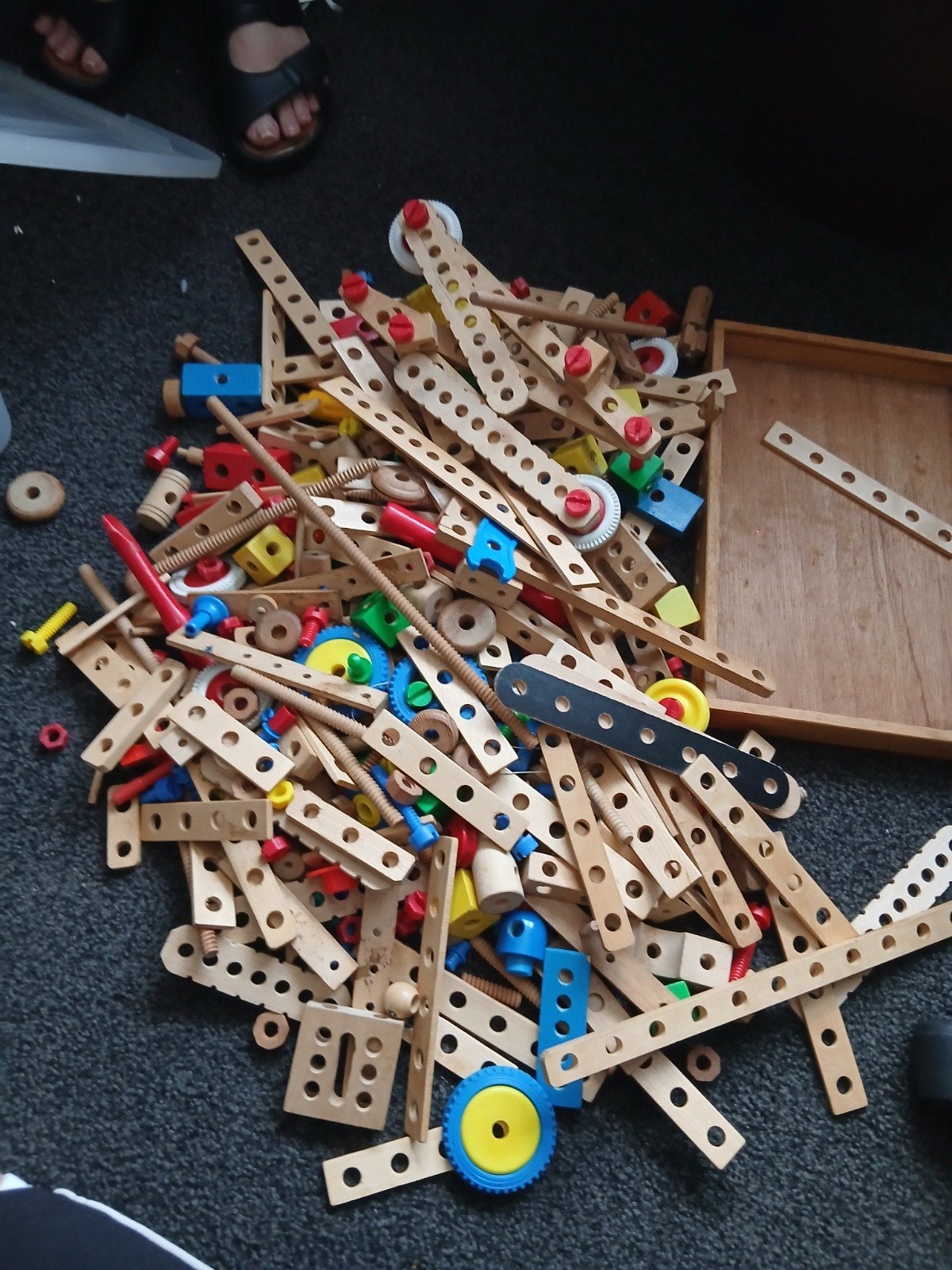 houten speelgoed, Ophalen of Verzenden, Zo goed als nieuw, Overige merken