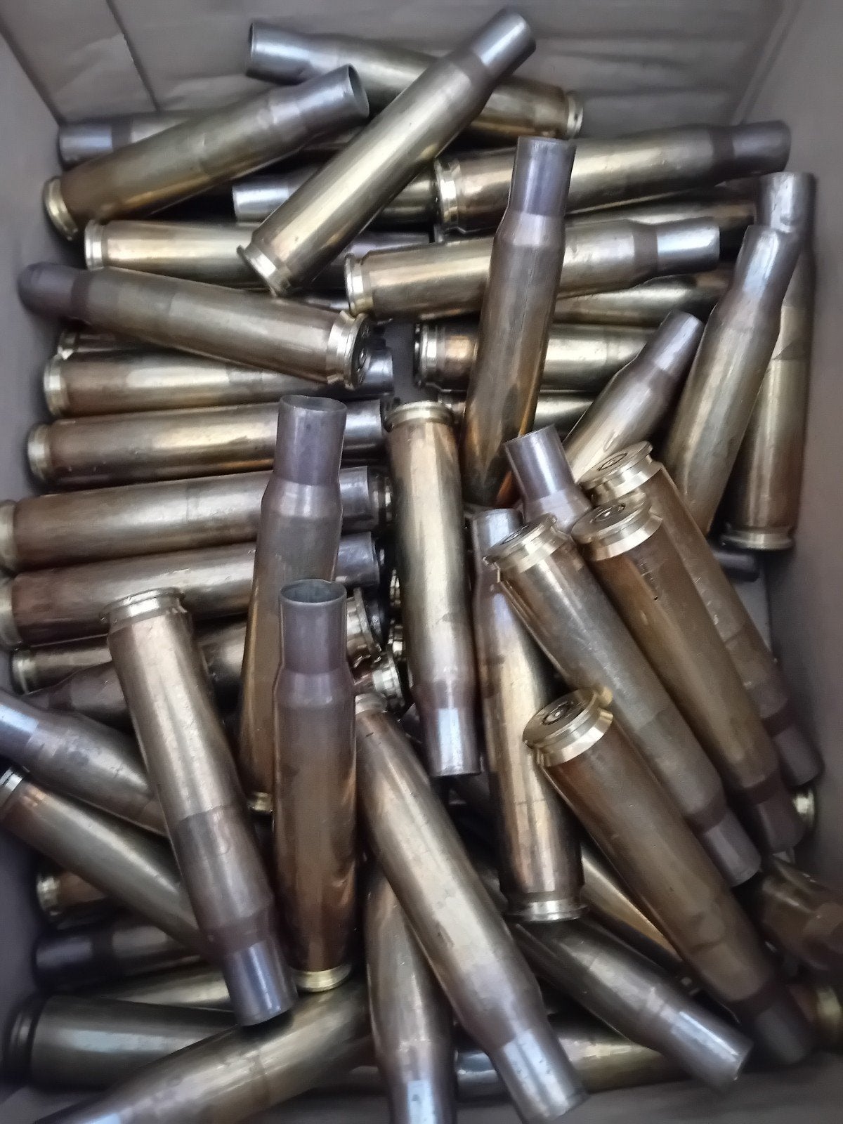 Lege  .50 BMG Hulzen en Schakels (12,7 mm), Verzamelen, Verzenden, Landmacht, Duitsland, Hulzen of Bodemvondsten