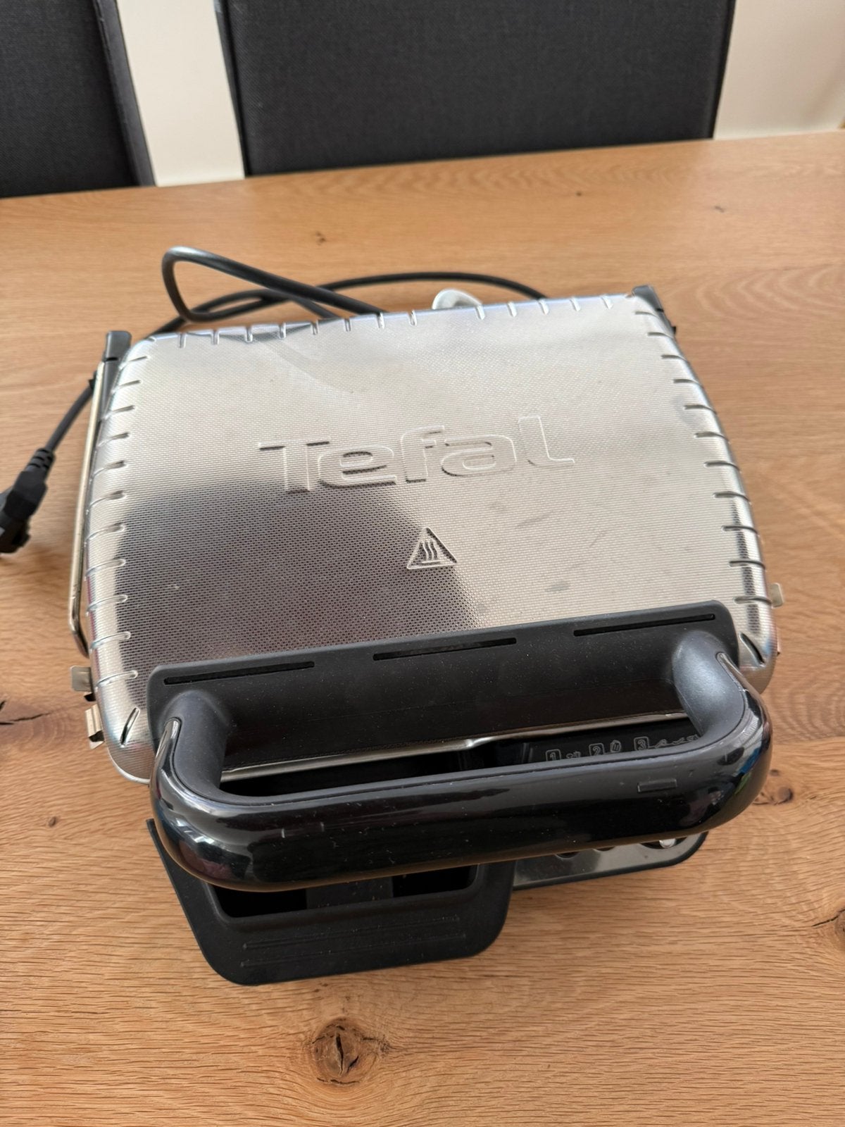 Tefal grillplaat zonder platen weinig gebruikt, Ophalen, Gebruikt