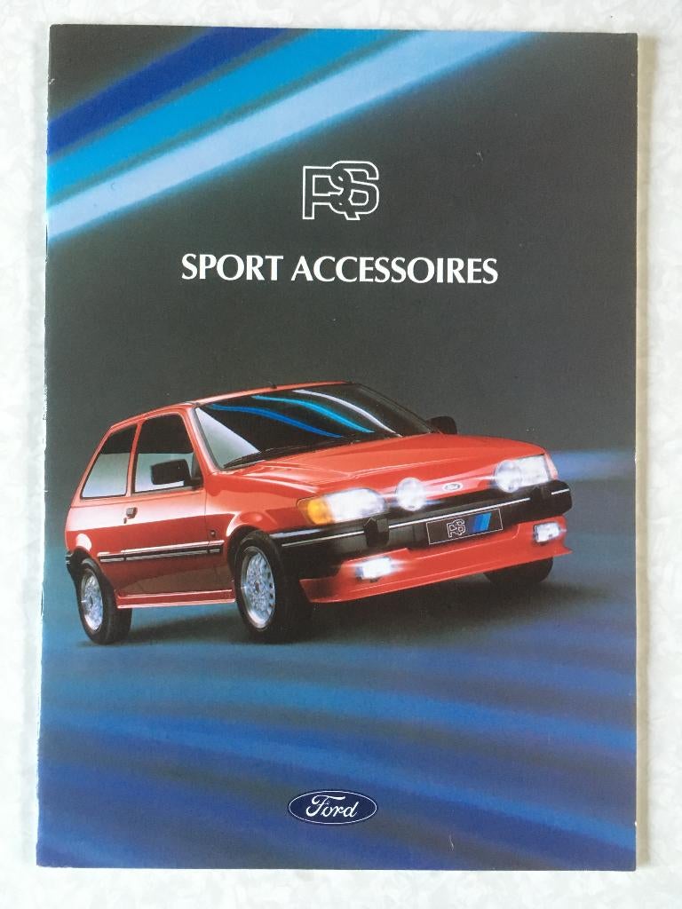 Ford accessoires en modellenbrochures, Ophalen of Verzenden, Nieuw, Ford, Ford