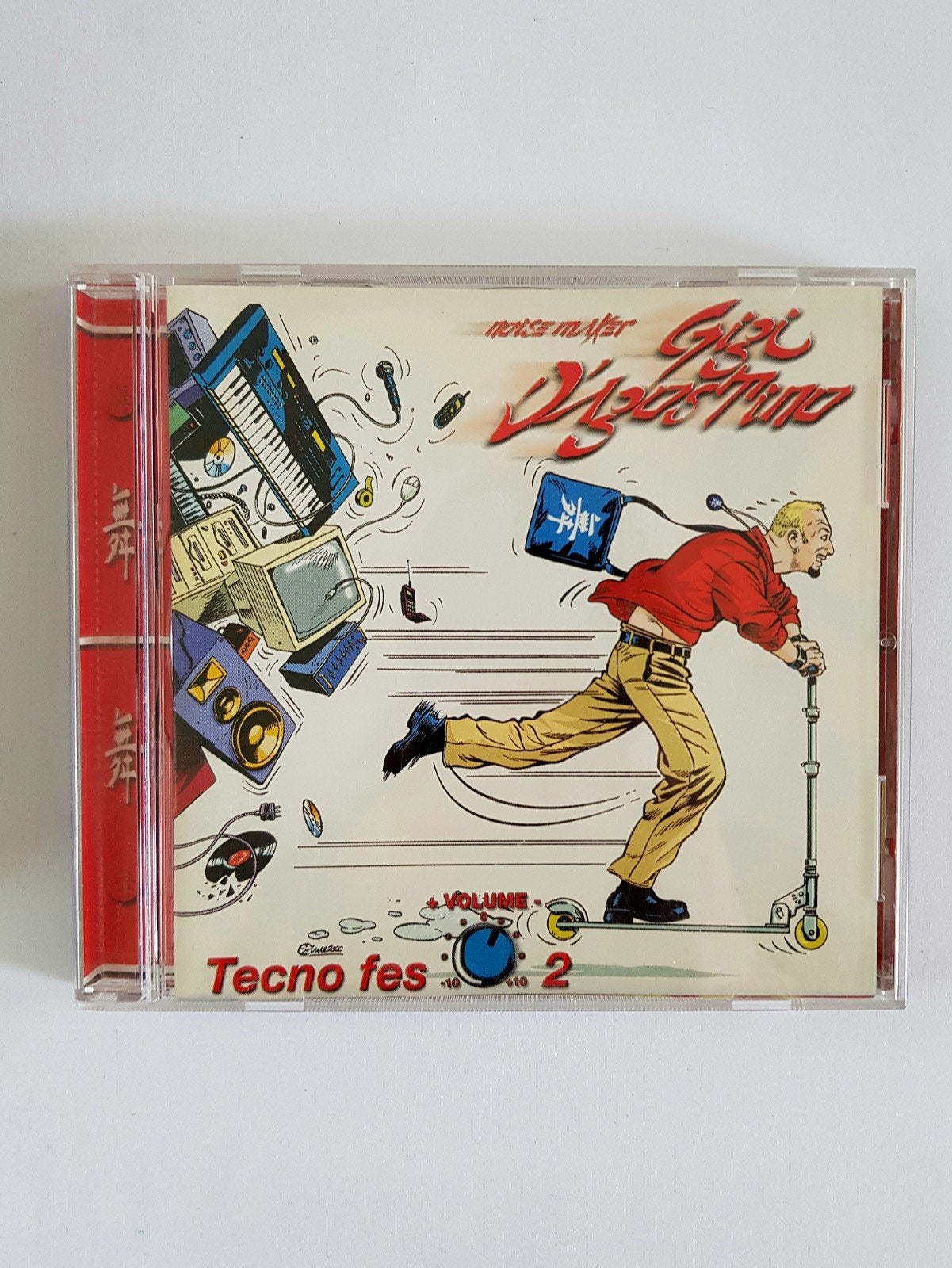 Techno Fes Volume 2 -  Gigi D'Agostino
 - CD, Cd's en Dvd's, Ophalen of Verzenden, Zo goed als nieuw, Techno