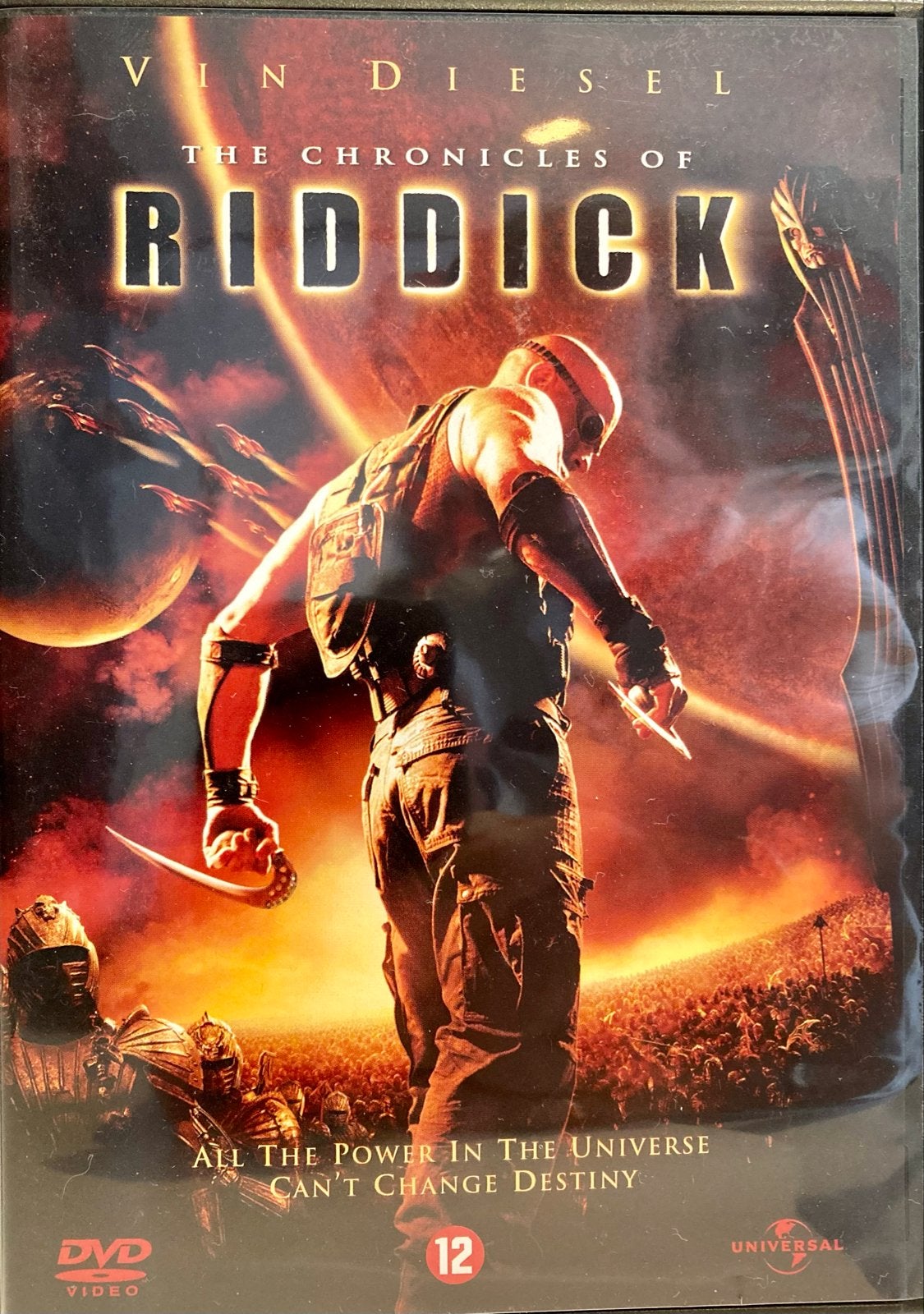 The Chronicles of Riddick DVD - Vin Diesel Actie/Sci-Fi, Nederlands, Actie, Ophalen of Verzenden, Vanaf 12 jaar