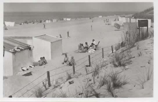Oostkapelle Strand, Verzenden, 1940 tot 1960, Ongelopen, Zeeland