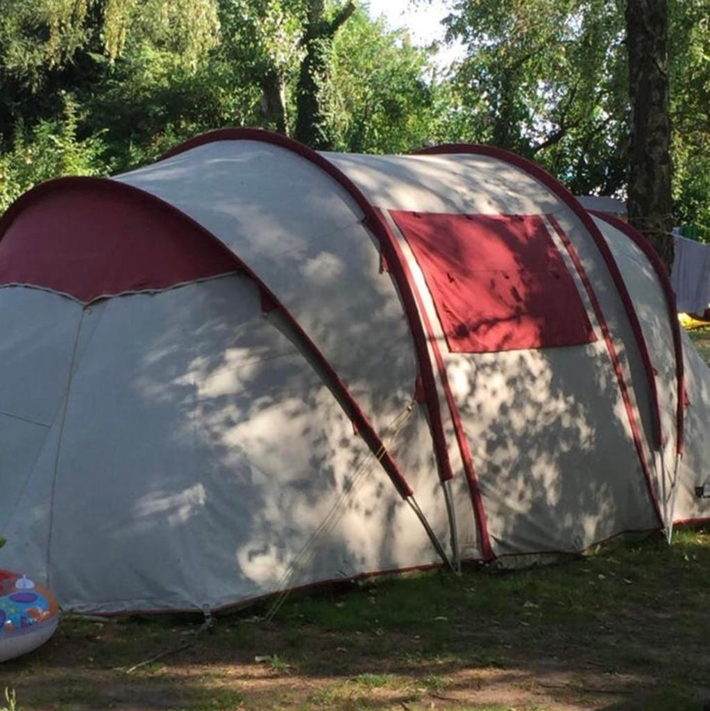 Tent en complete uitzet, Ophalen, Gebruikt