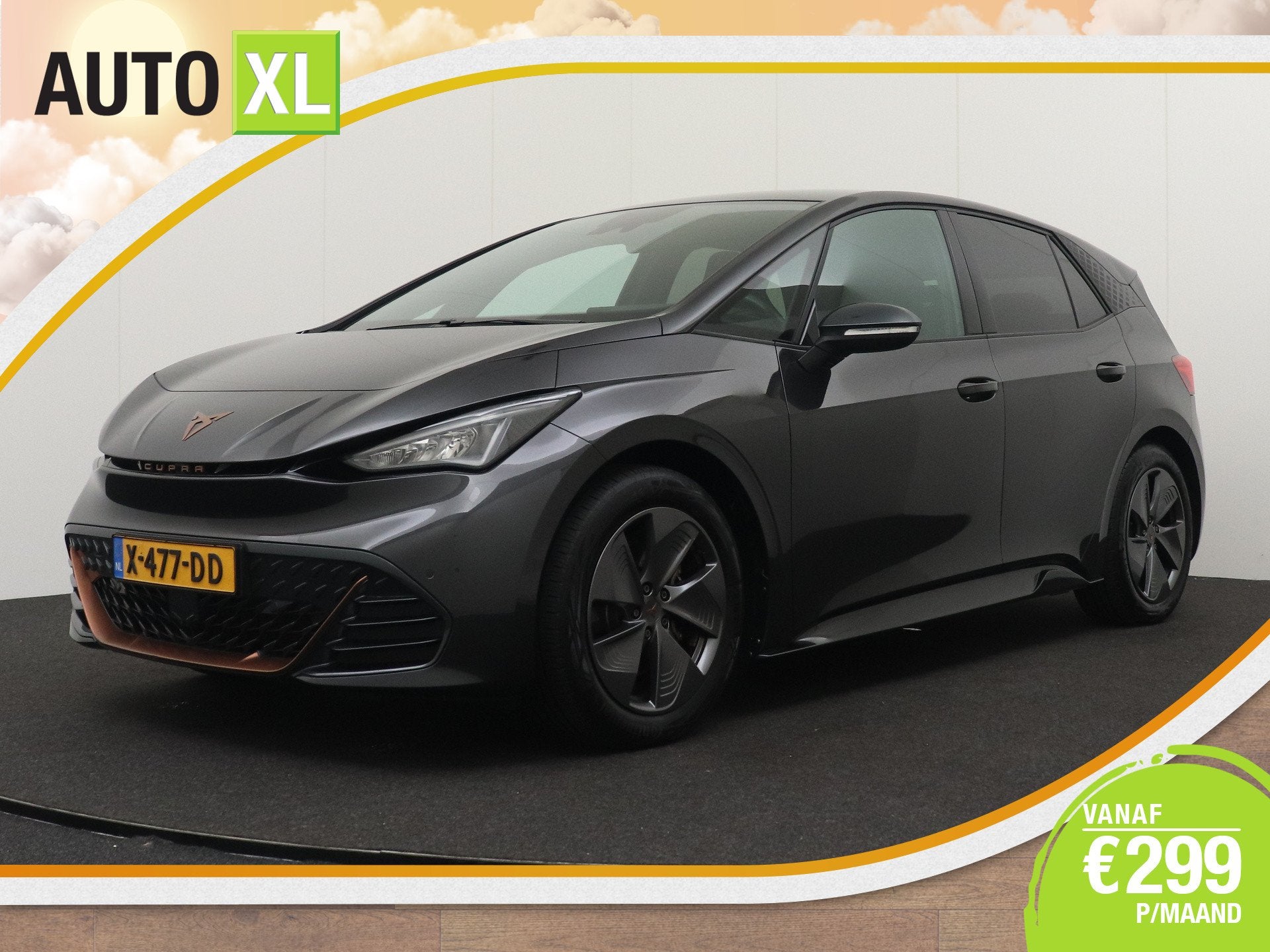 CUPRA Born Essential 62 kWh (96%SOH) Stuur+Stoelverw. Carpla, Automaat, Dealer onderhouden, Achterwielaandrijving, Gebruikt