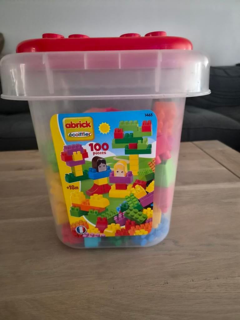 Abric Ecoiffier bouwblokken, Ophalen