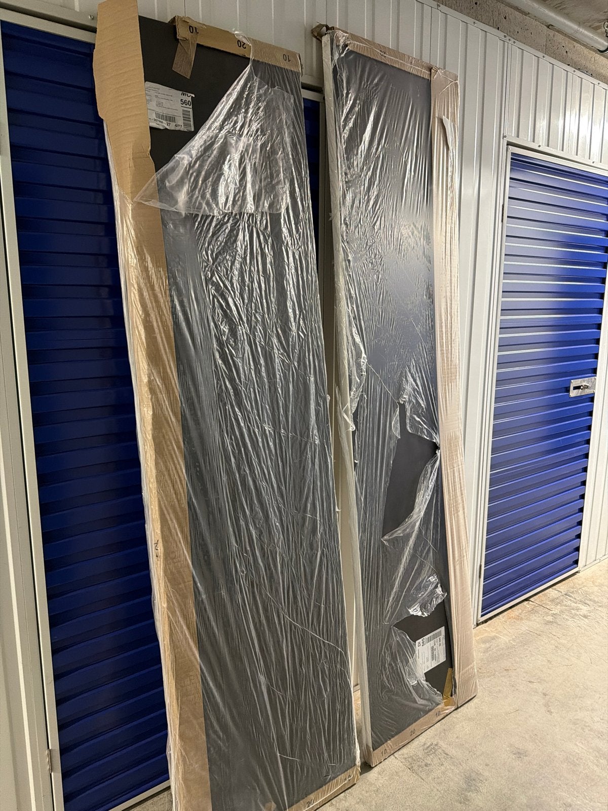 Nieuwe Antraciet Keuken Werkbladen (2 stuks), Ophalen, Nieuw, Zwart