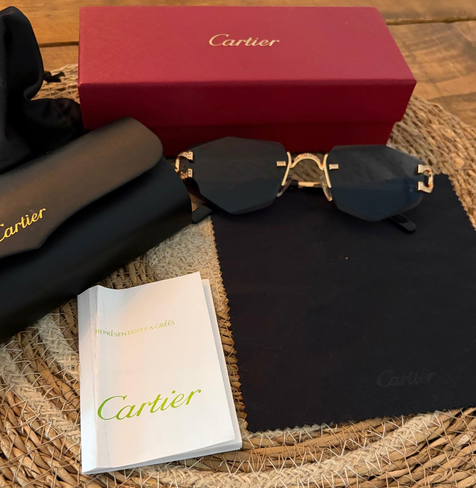 Cartier zonnebril, Ophalen of Verzenden, Zo goed als nieuw, Overige merken