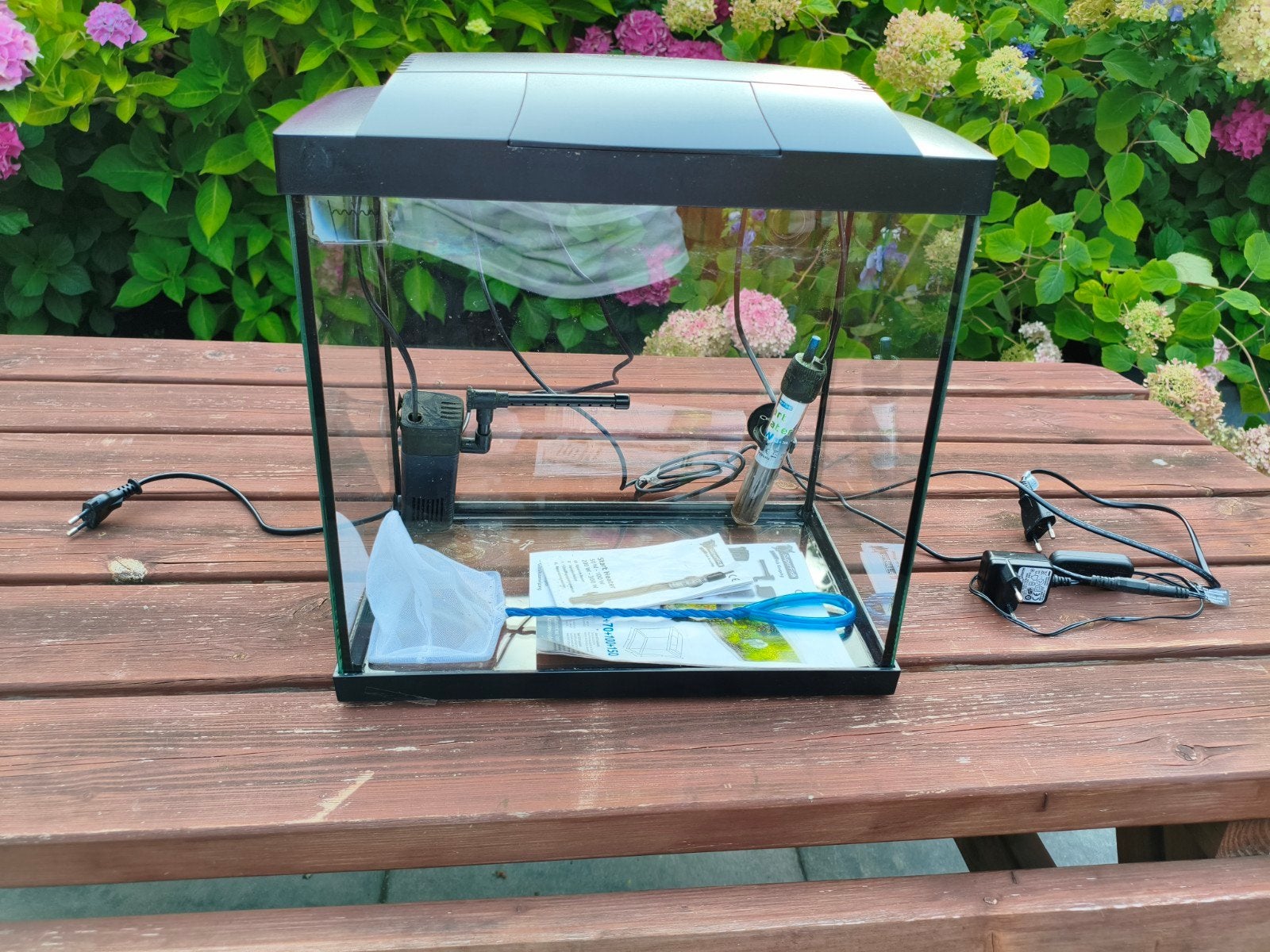 Superfish 30 compleet!, Dieren en Toebehoren, Vissen | Aquaria en Toebehoren, Gebruikt, Leeg aquarium, Inclusief deksel, Inclusief toebehoren