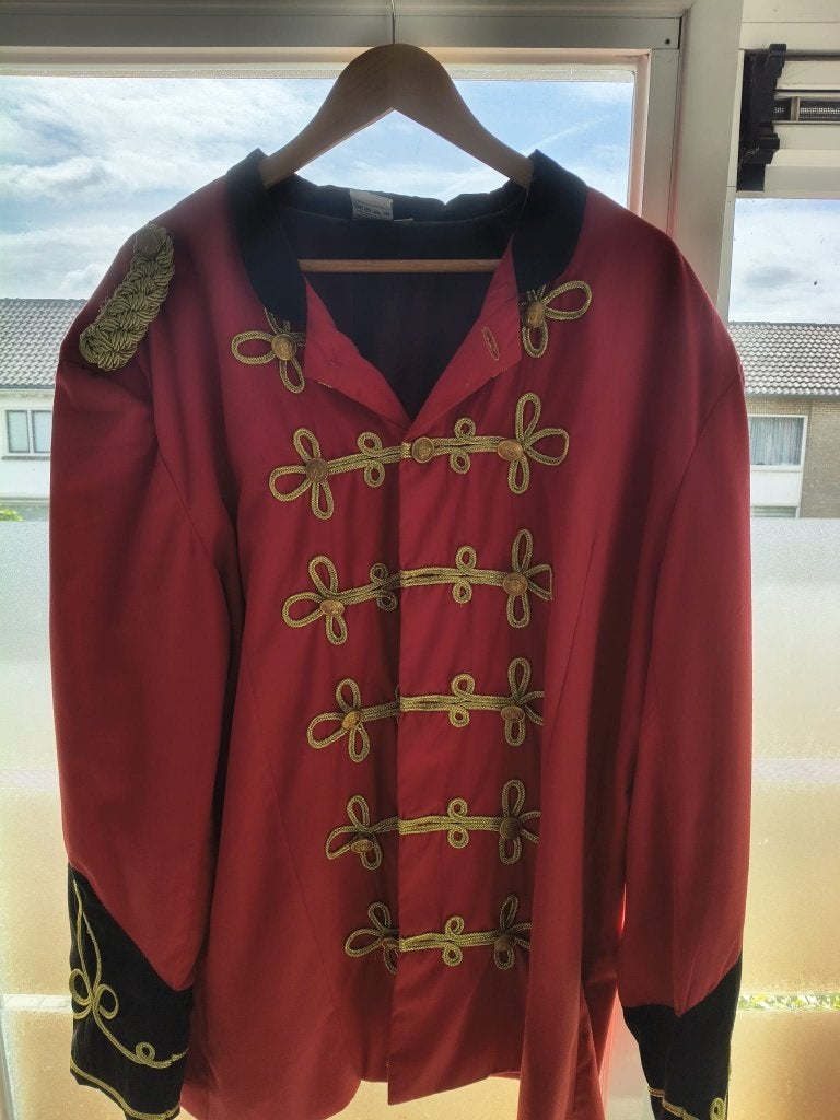 jas circusdirecteur, Ophalen, Carnaval, Onbekend, Maat 56/58 (XL)